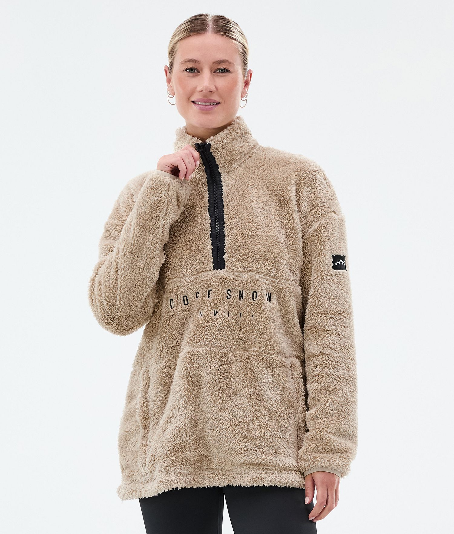 Dope Pile W Fleece Sweater Women Sand Dope Pile W Fleece Sweater Women Sand
