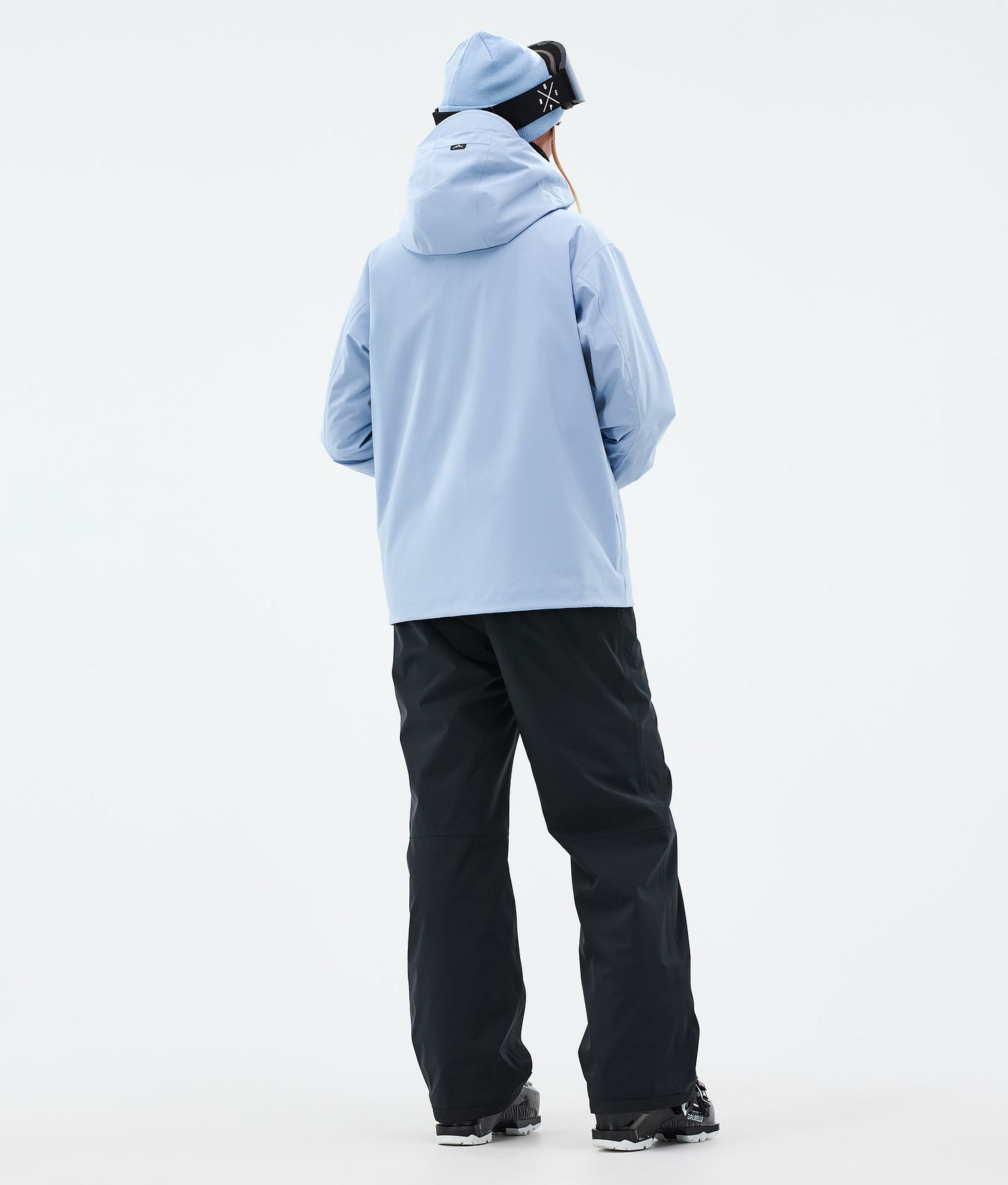 Dope Blizzard W Full Zip Ski Jacket Women Light Blue