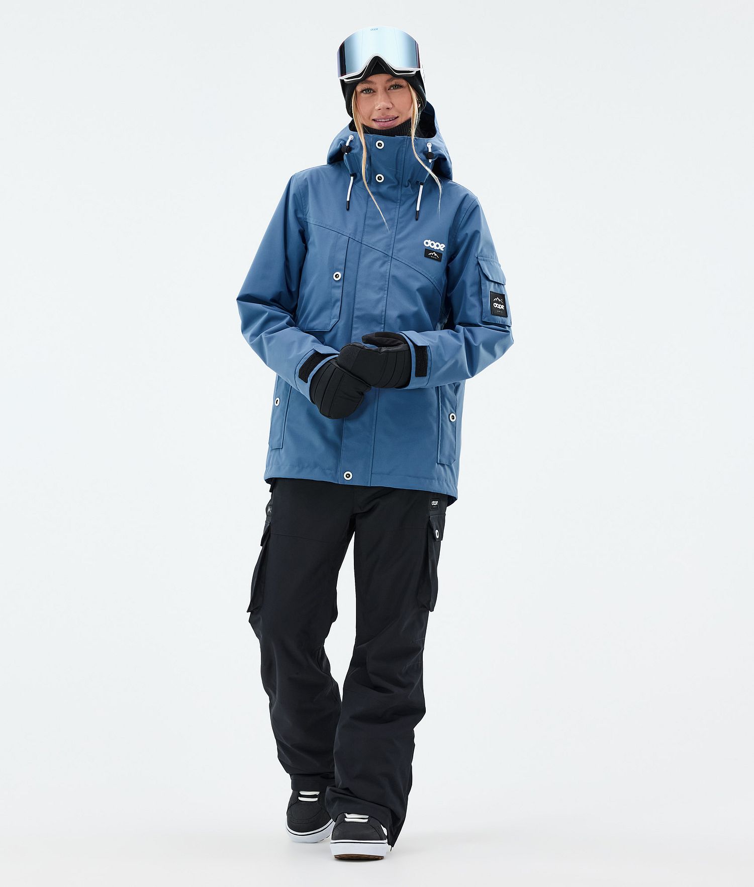 Dope Adept W Snowboard Jacket Women Blue Steel