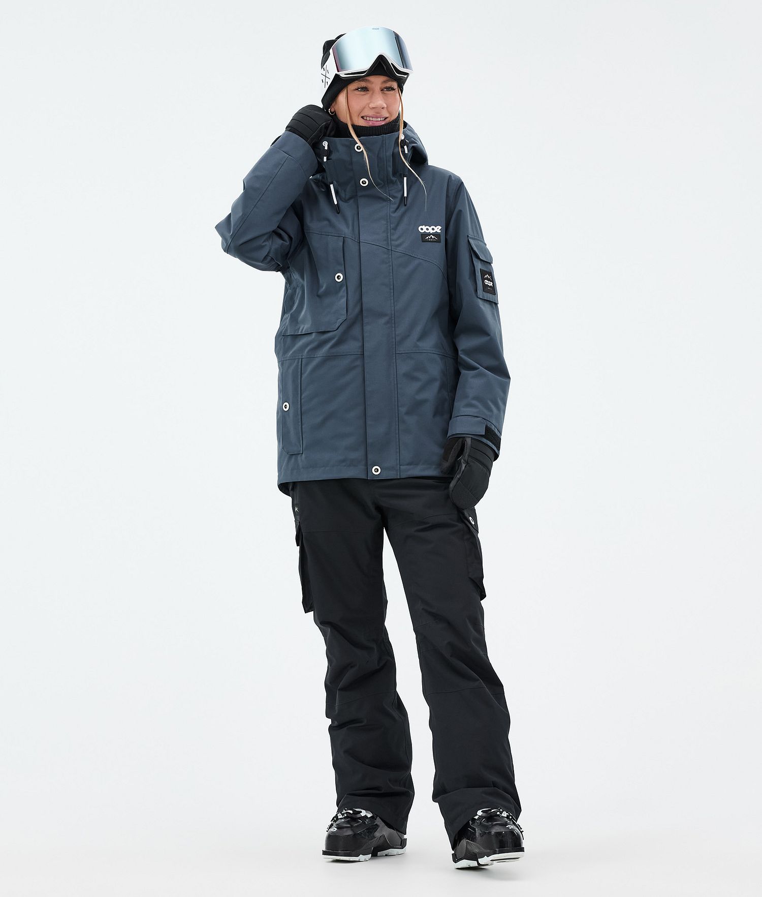 Dope Adept W Ski Jacket Women Metal Blue