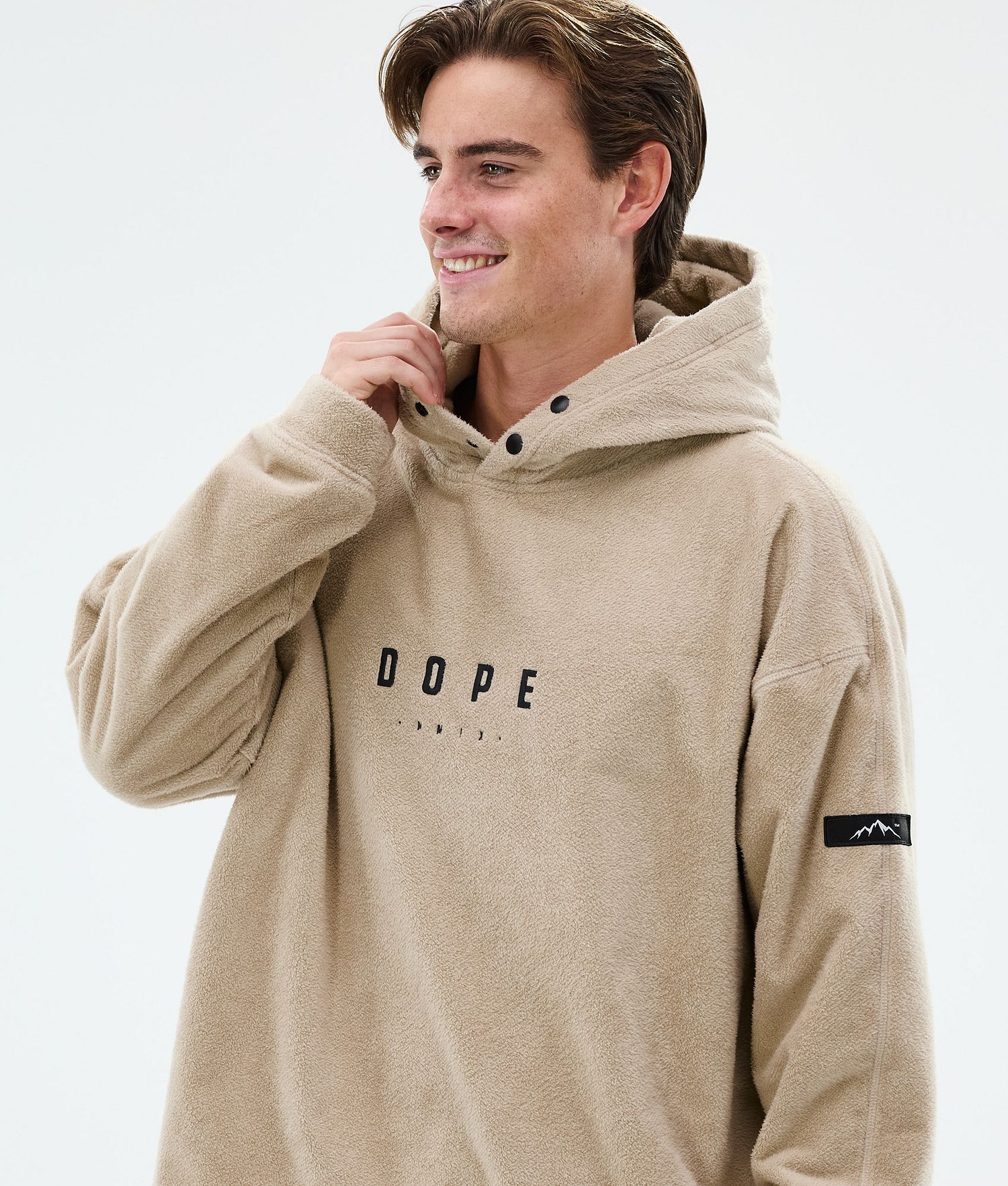 Dope Sublime Fleece Hoodie Men Sand