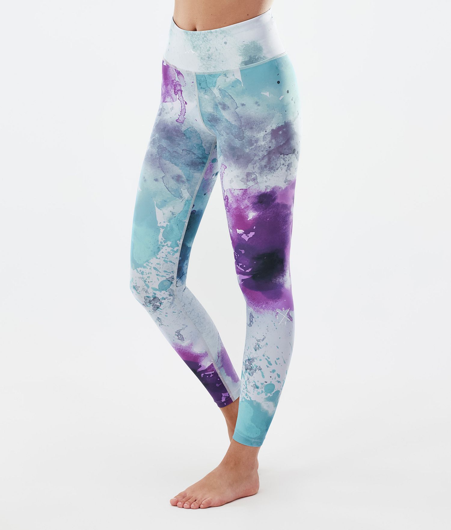 Dope Snuggle W Base Layer Pant Women 2X-Up Spray Green Grape Dope Snuggle W Base Layer Pant Women 2X-Up Spray Green Grape