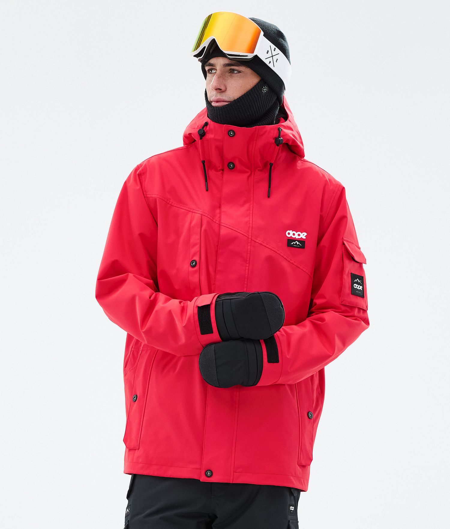 Dope Adept Ski Jacket Men Red