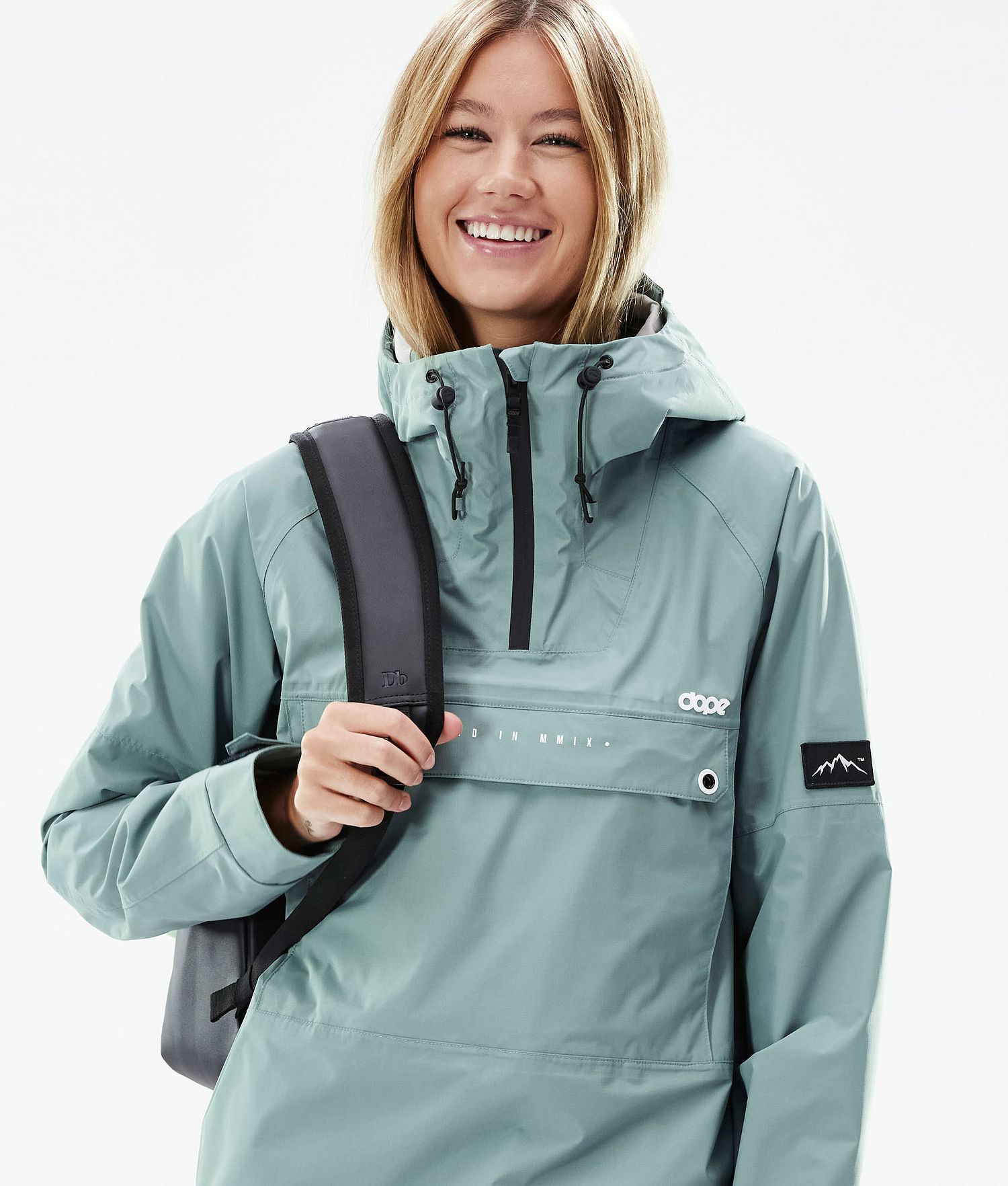 Dope Hiker Light W Outdoor Jacket Women Faded Green