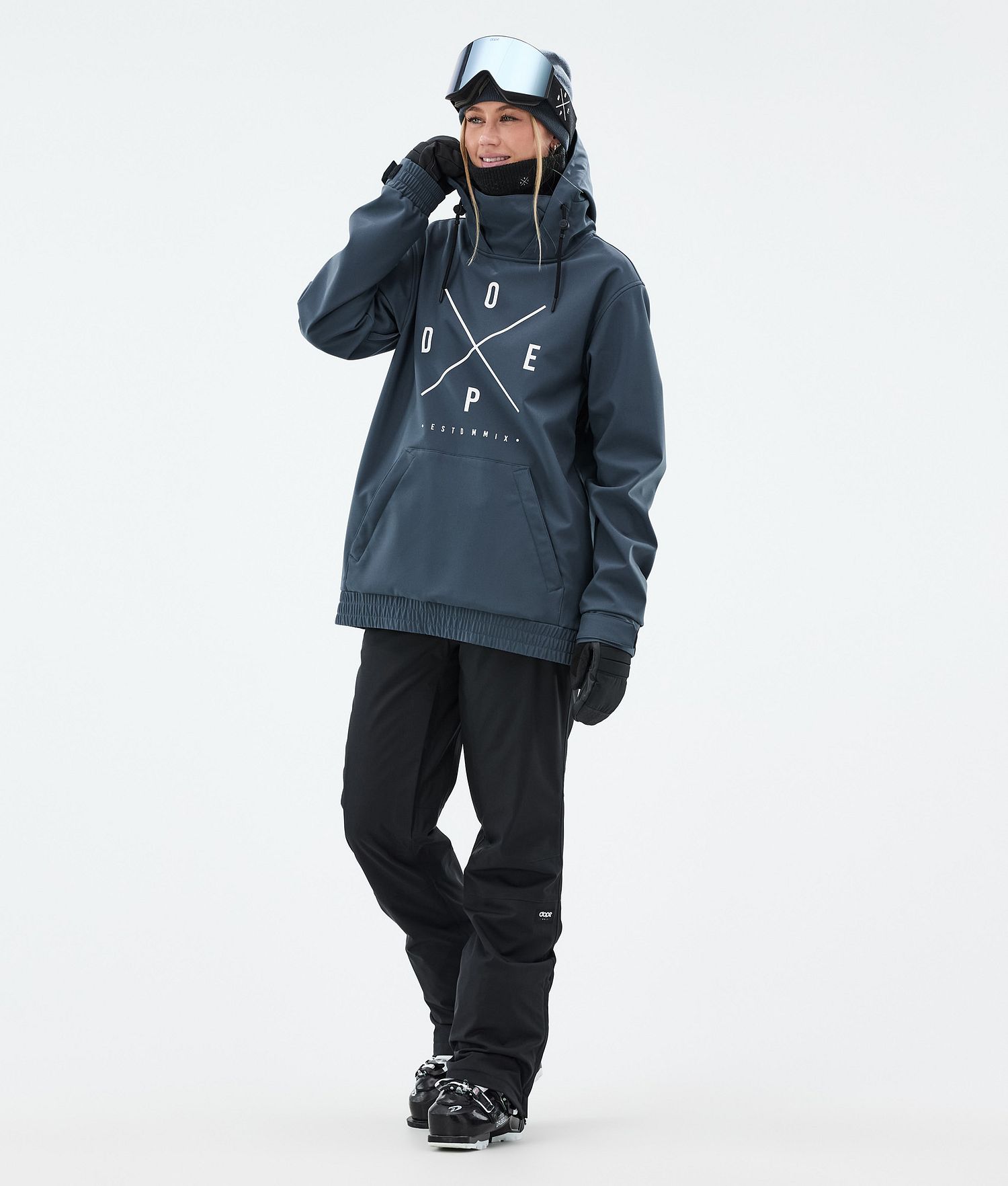 Dope Yeti W Ski Jacket Women 2X-Up Metal Blue