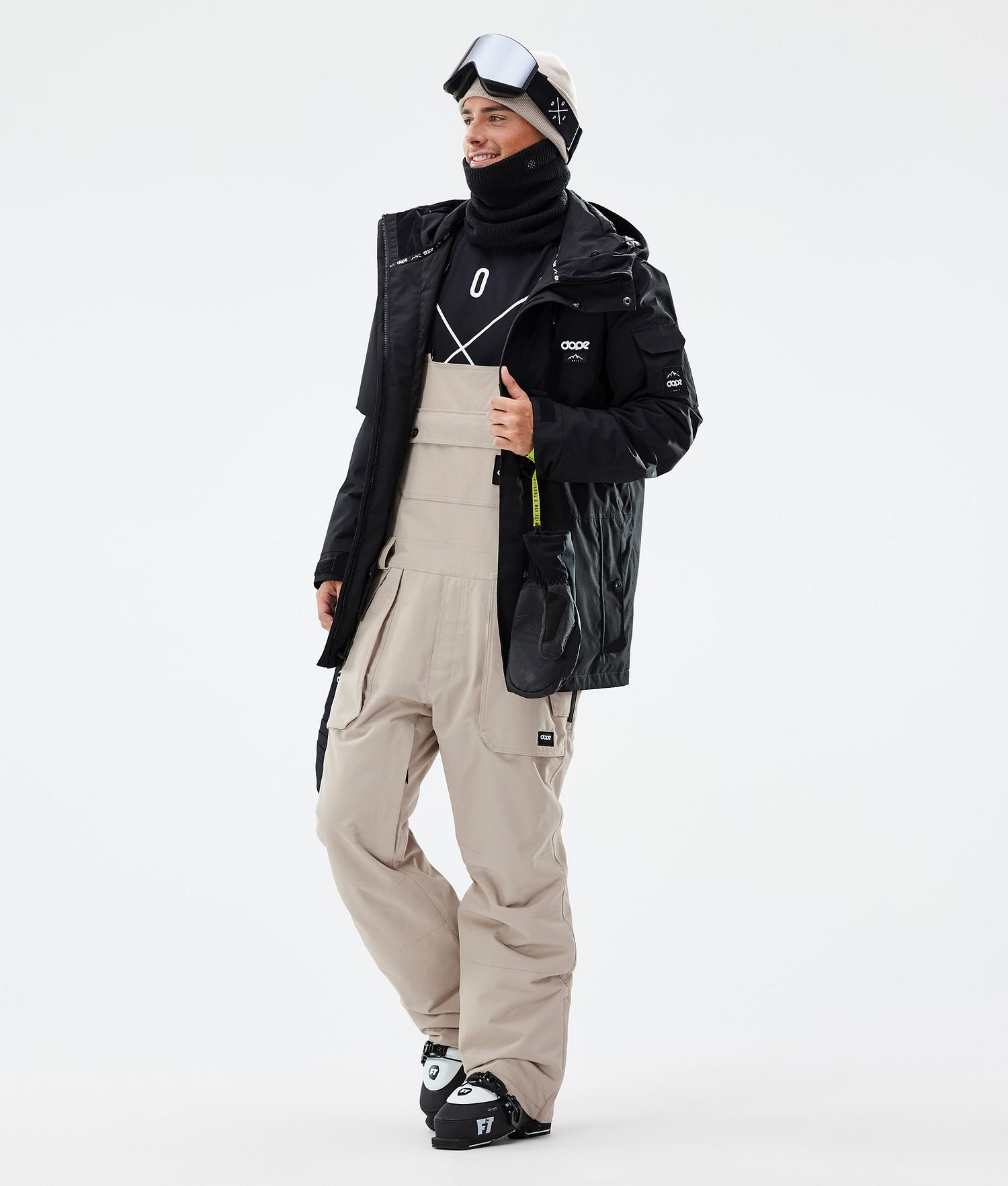 Dope Notorious B.I.B Ski Pants Men Sand