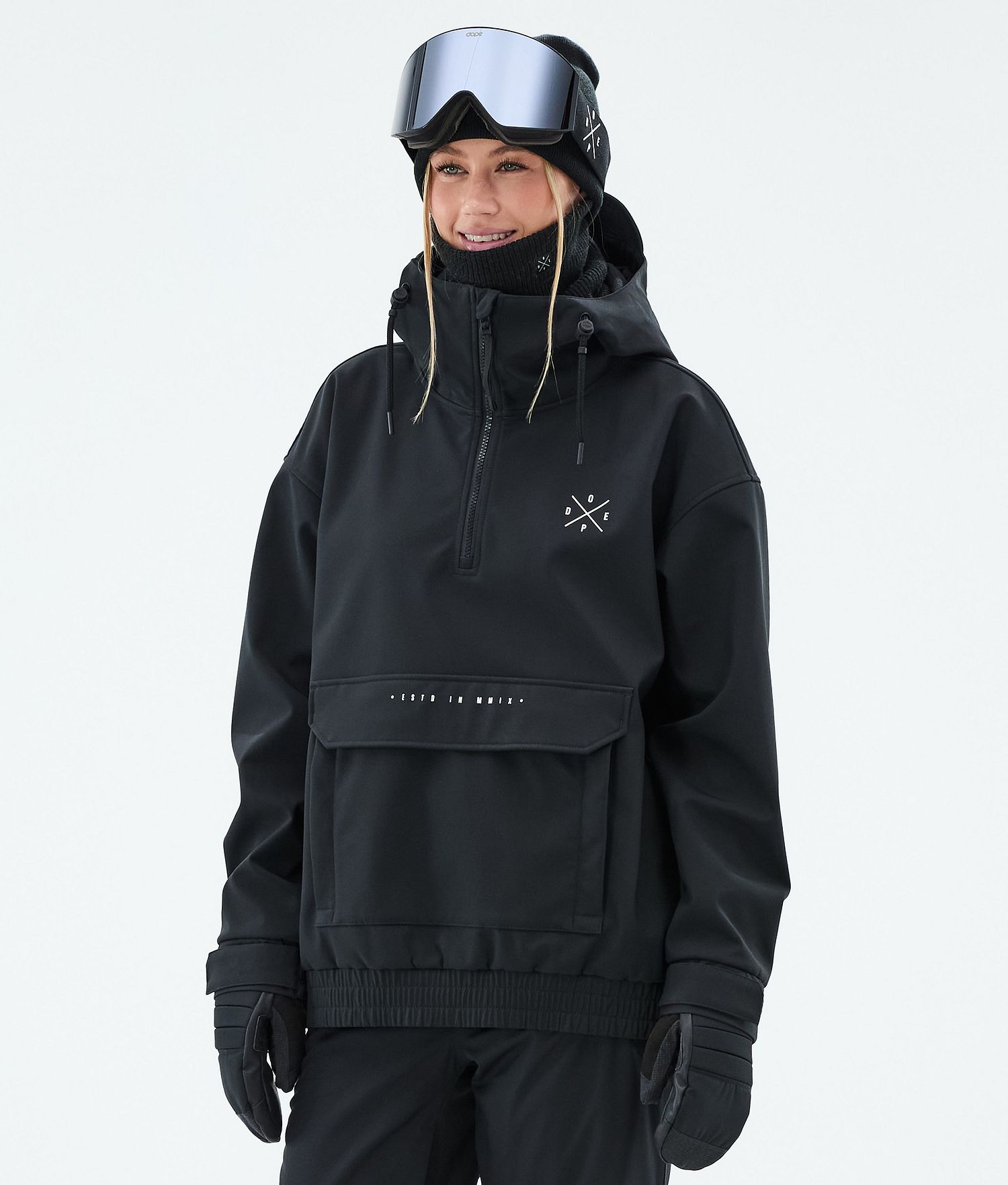 Dope Cyclone W Snowboard Jacket Women Black Dope Cyclone W Snowboard Jacket Women Black