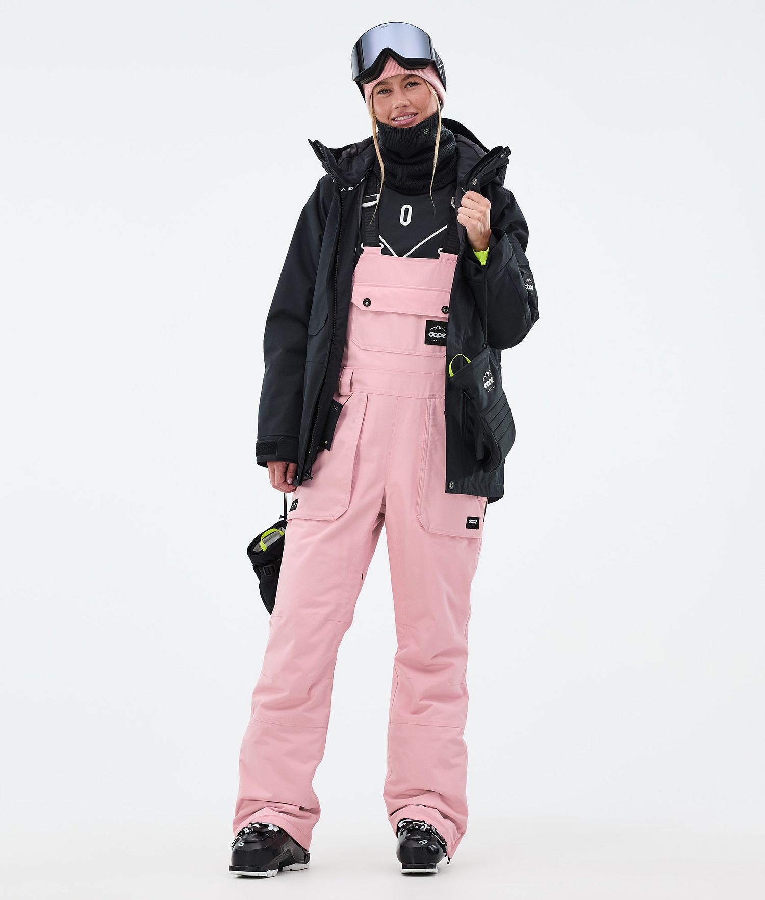 Dope Notorious B.I.B W Ski Pants Women Soft Pink