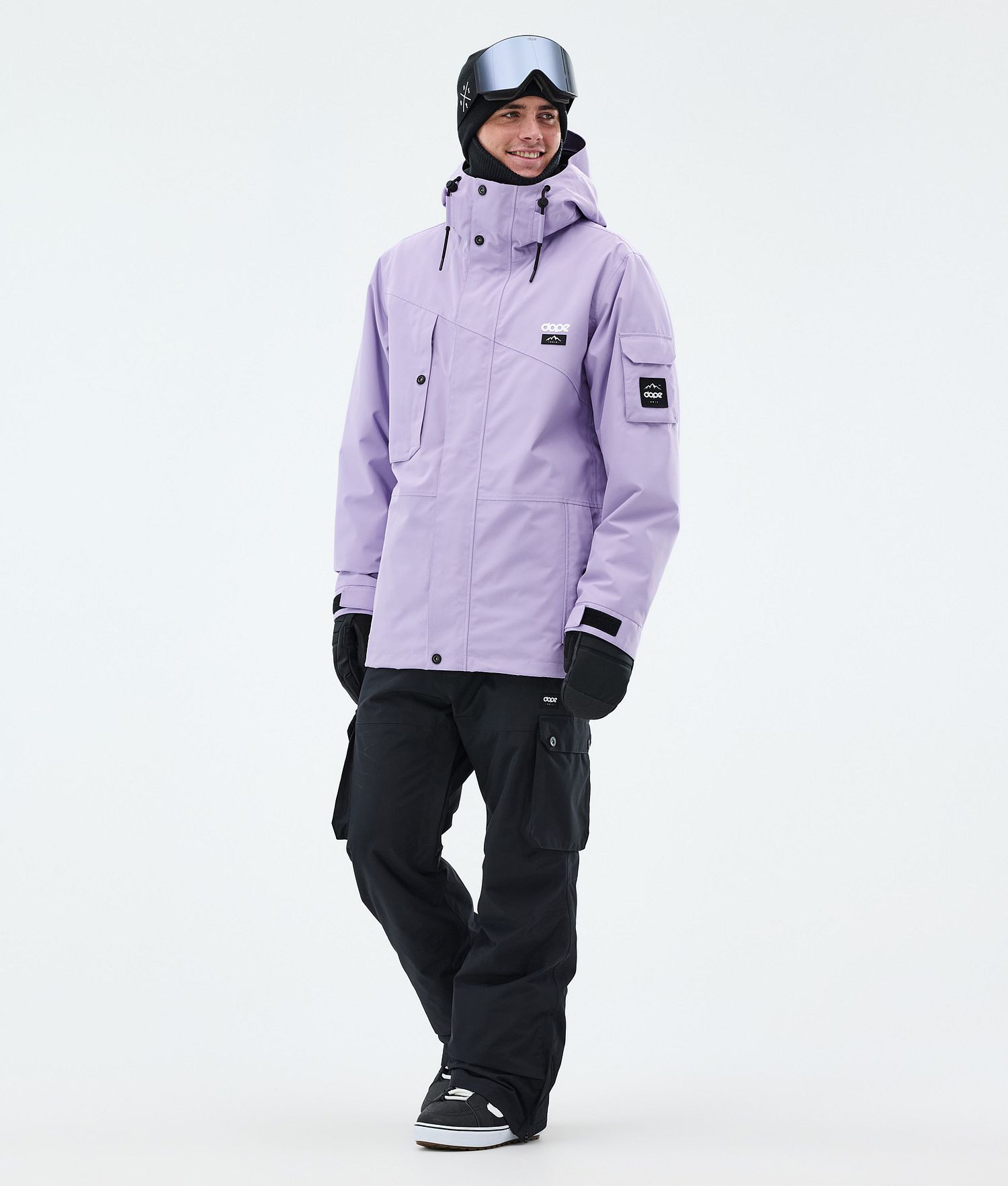 Dope Adept Snowboard Jacket Men Faded Violet