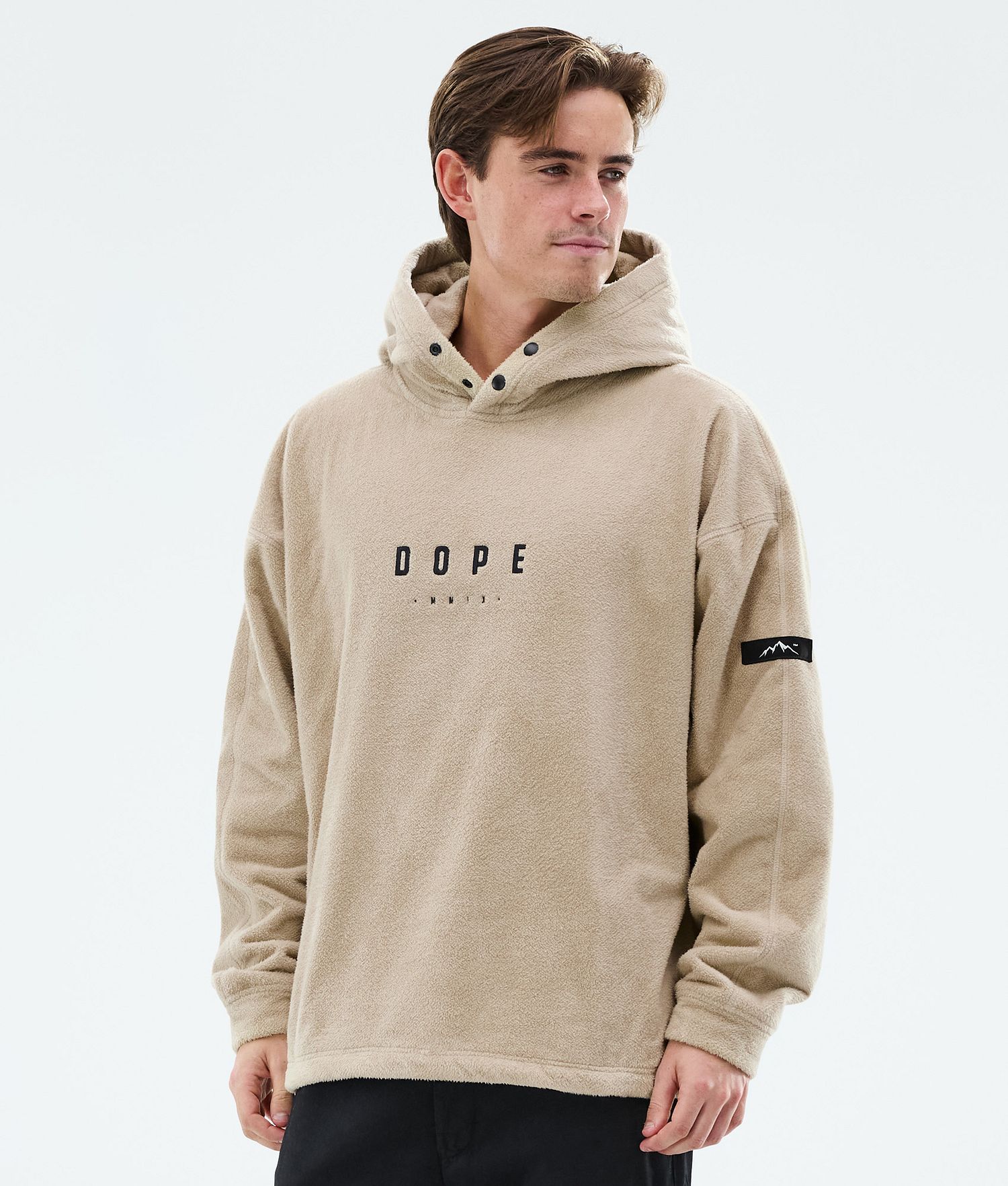 Dope Sublime Fleece Hoodie Men Sand