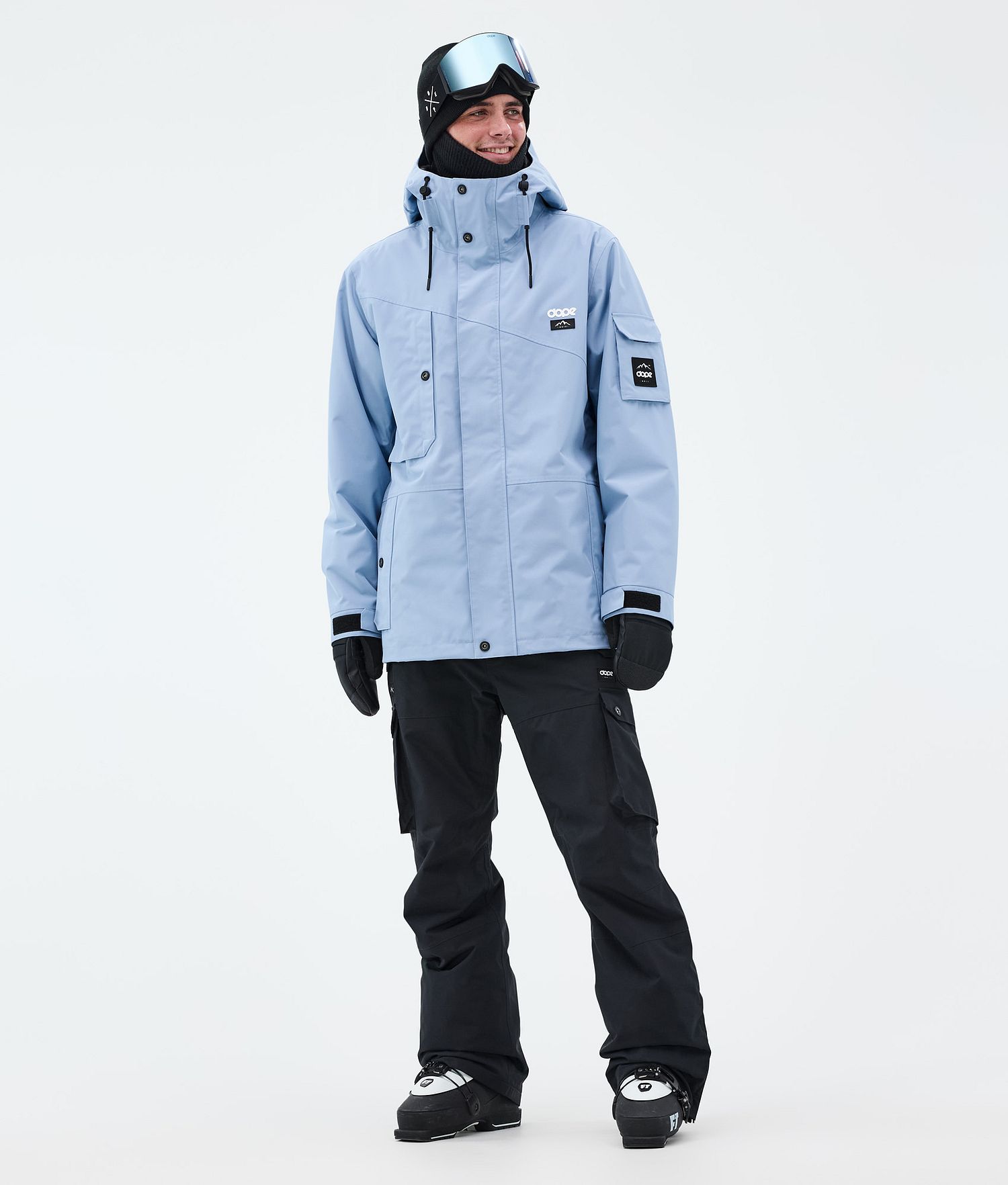 Dope Adept Ski Jacket Men Light Blue