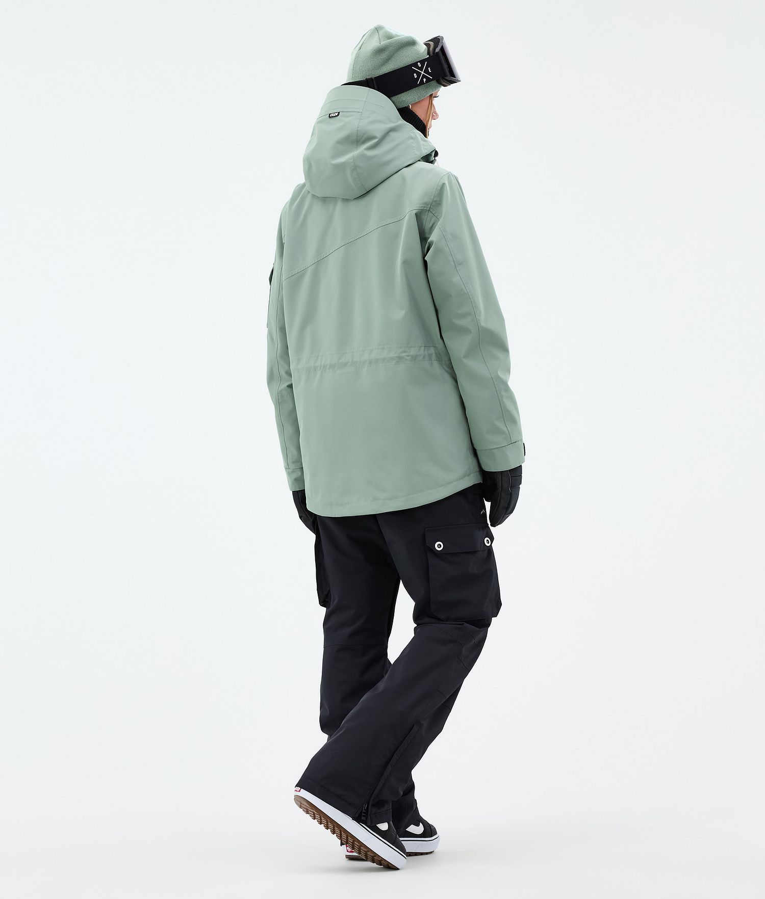 Dope Adept W Snowboard Jacket Women Faded Green