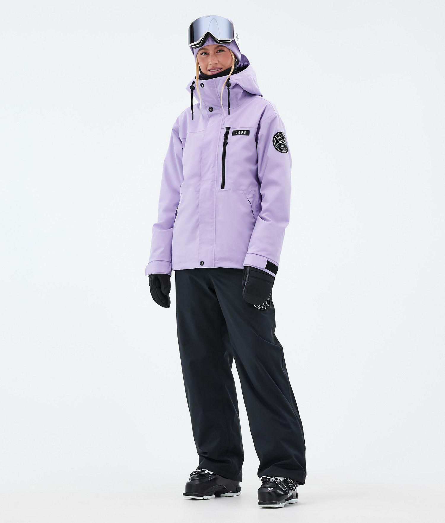 Dope Blizzard W Full Zip Ski Jacket Women Faded Violet