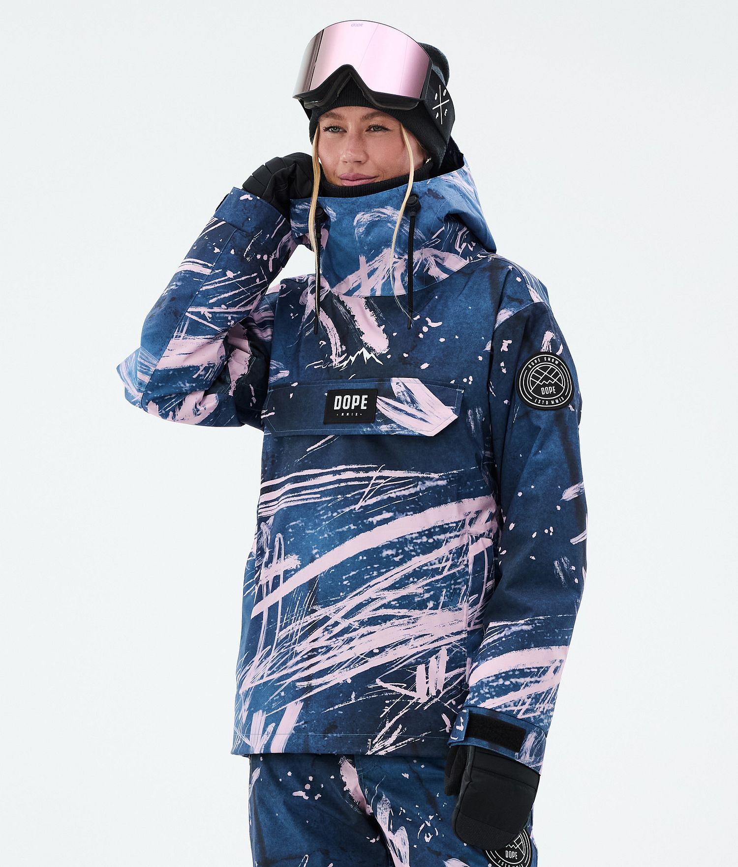 Dope Blizzard W Snowboard Jacket Women Carvings Pink Dope Blizzard W Snowboard Jacket Women Carvings Pink