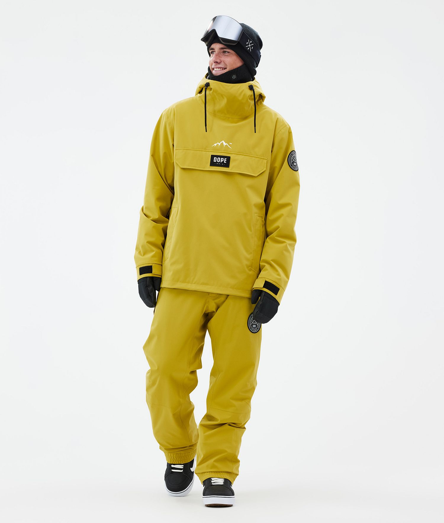 Dope Blizzard 2024 Snowboard Pants Men Yellow