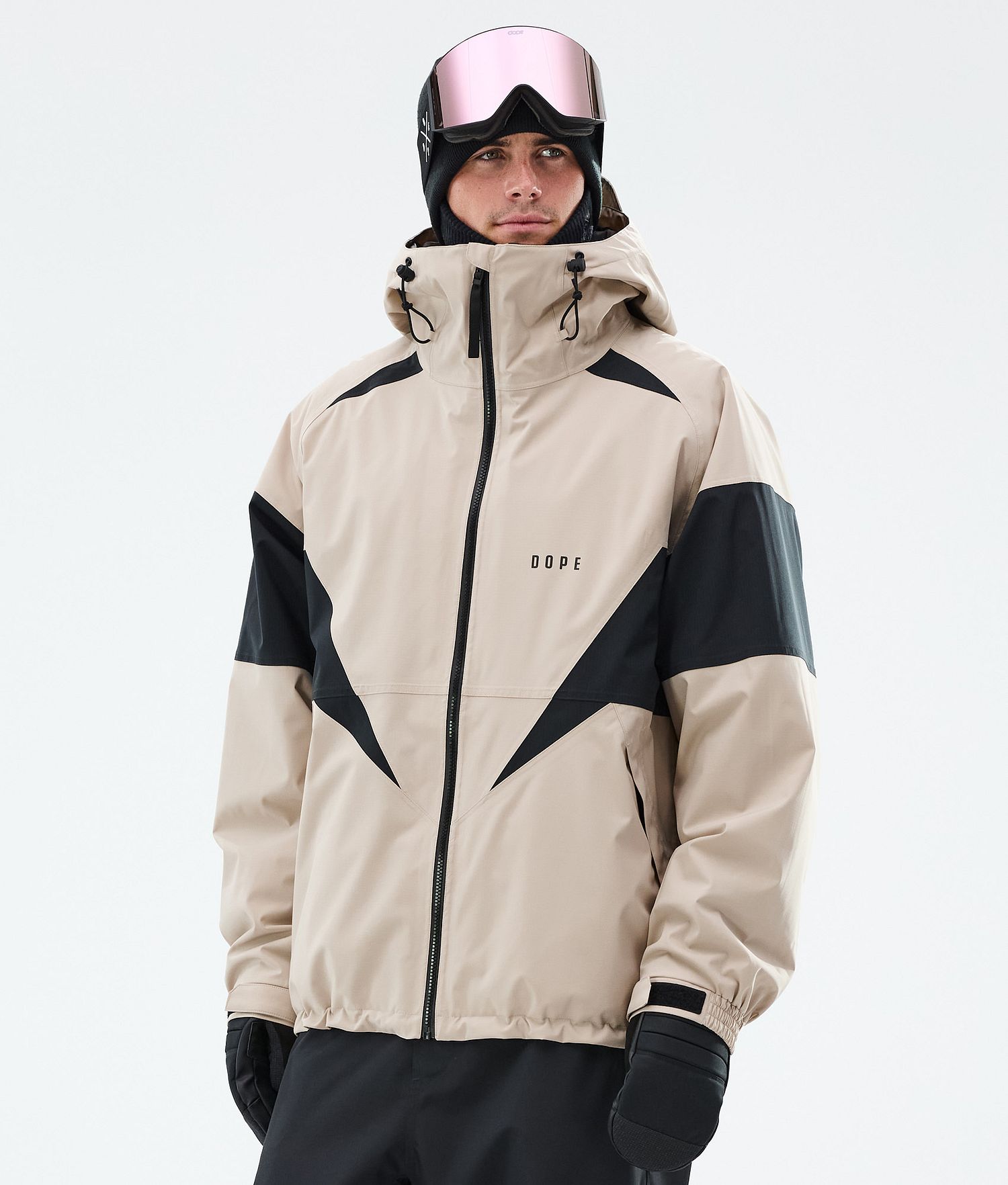 Dope Spartan Spike Ski Jacket Men Sand/Black Dope Spartan Spike Ski Jacket Men Sand/Black