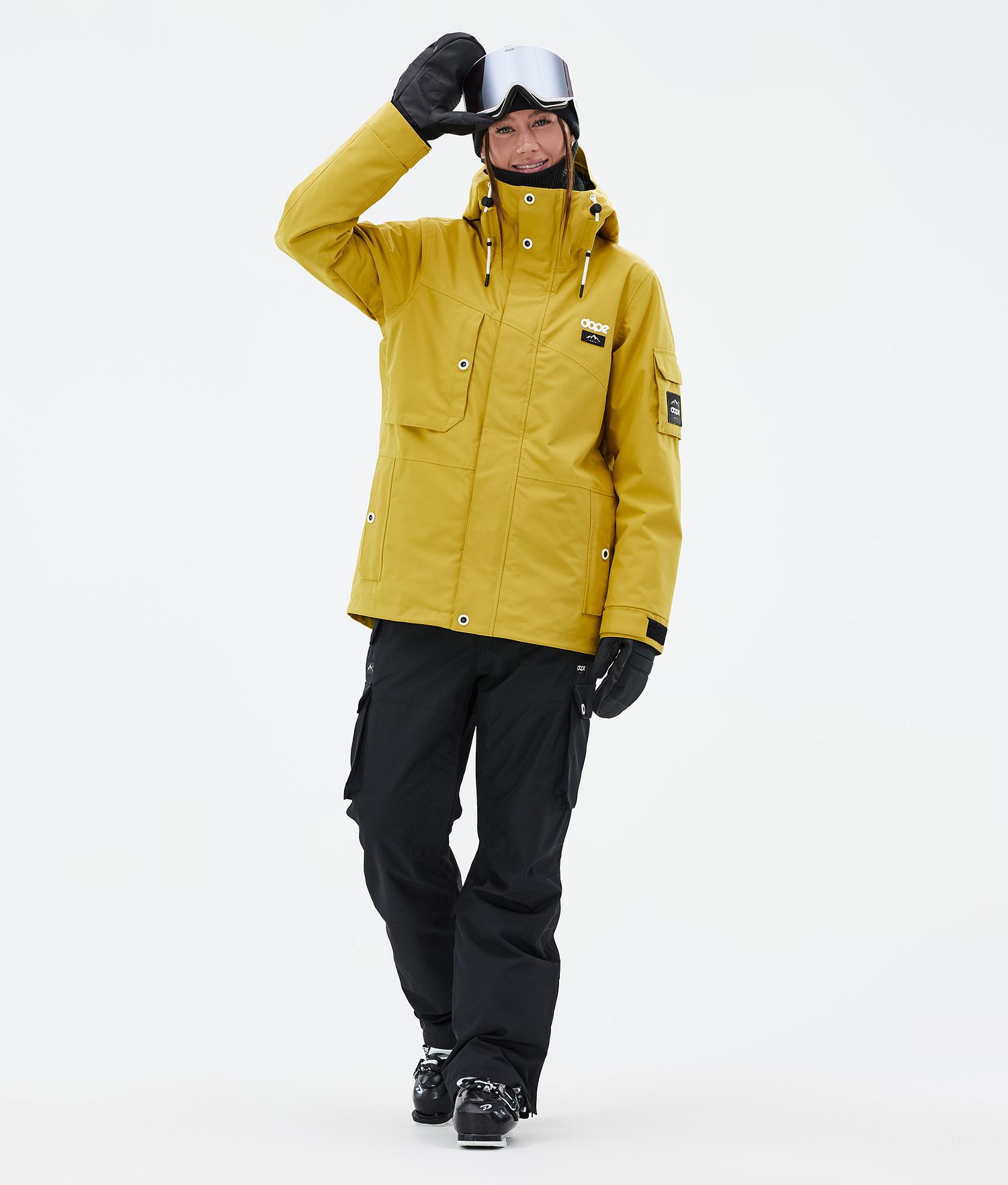 Dope Adept W Ski Jacket Women Yellow