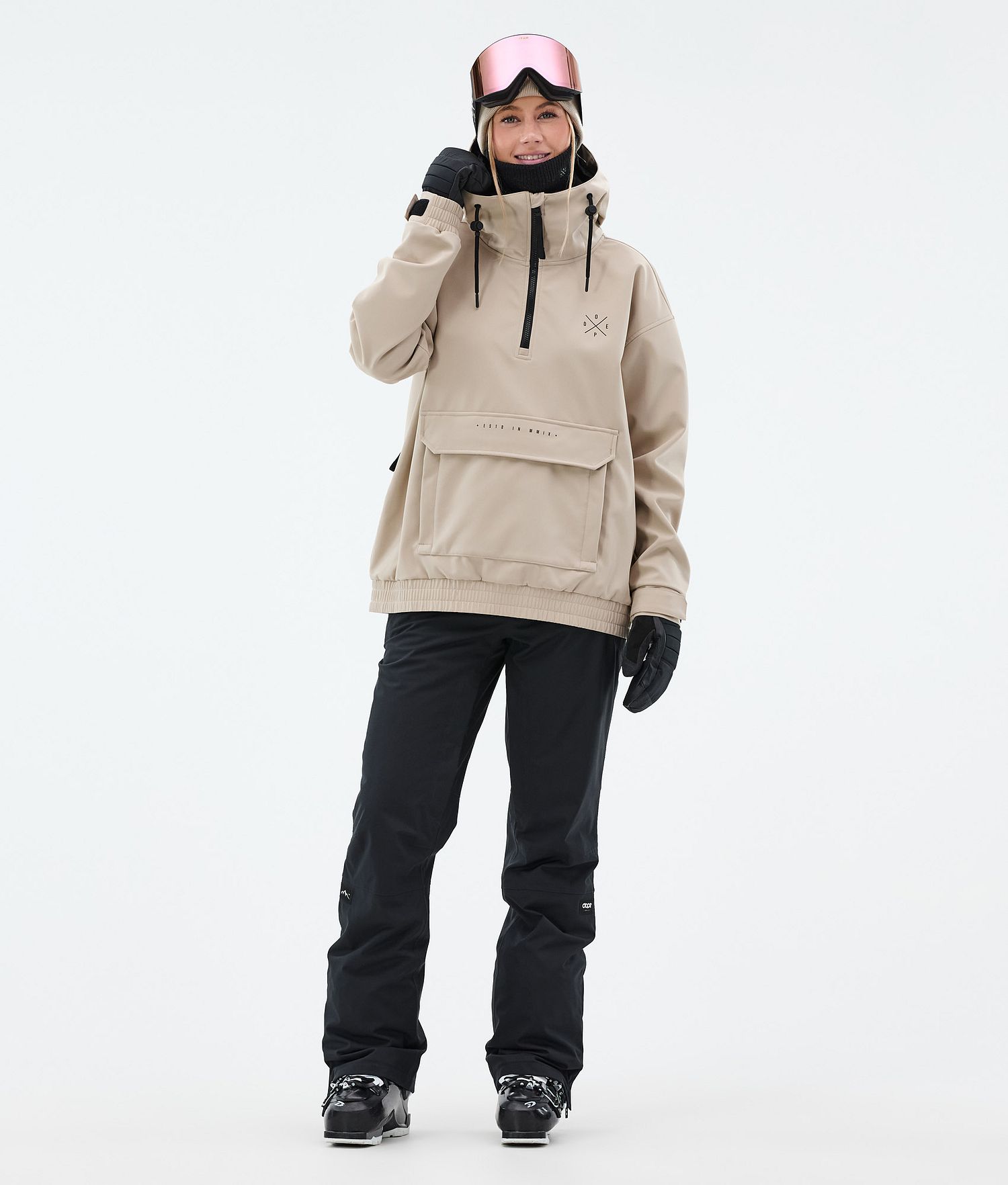 Dope Cyclone W Ski Jacket Women Sand