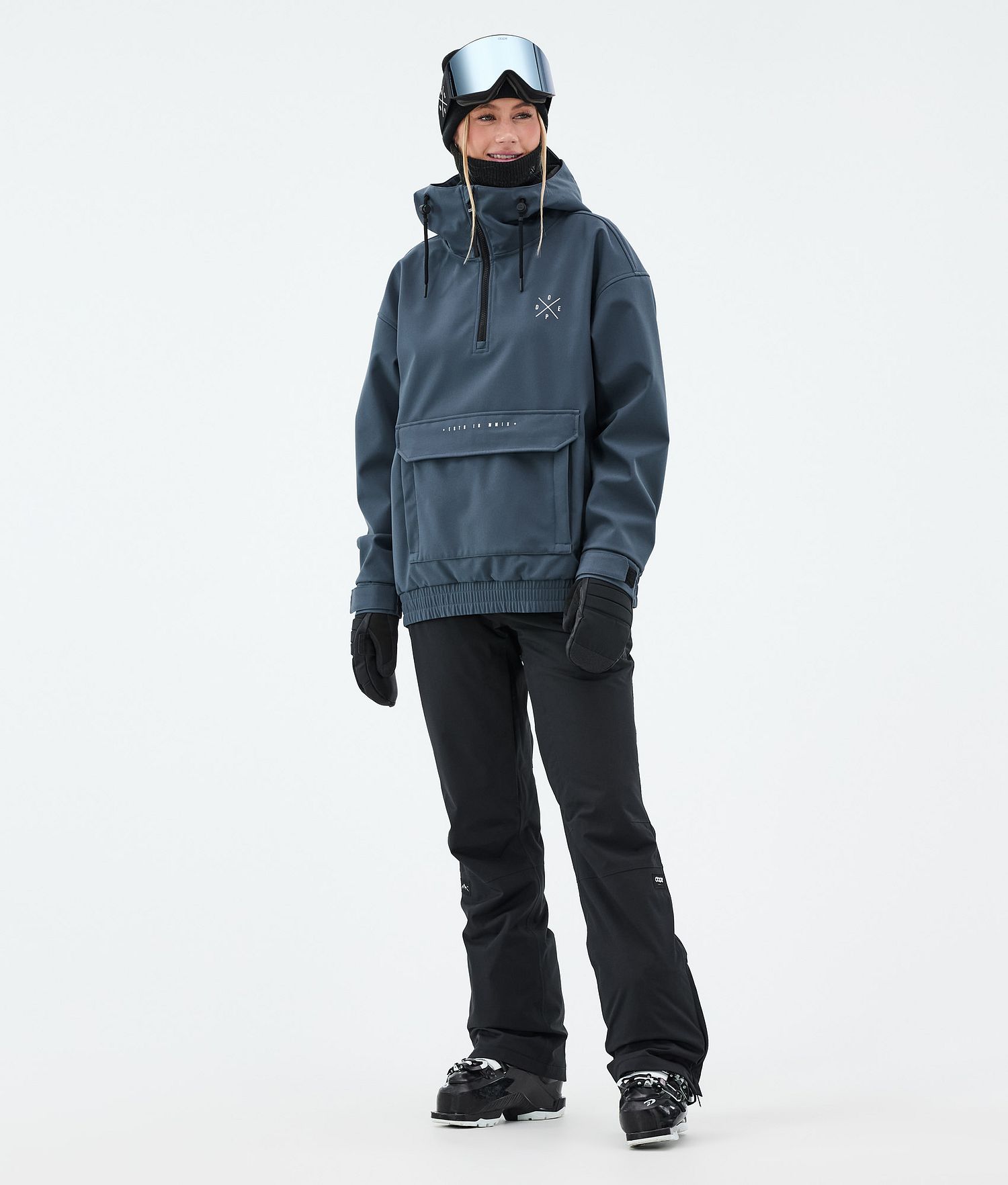 Dope Cyclone W Ski Jacket Women Metal Blue