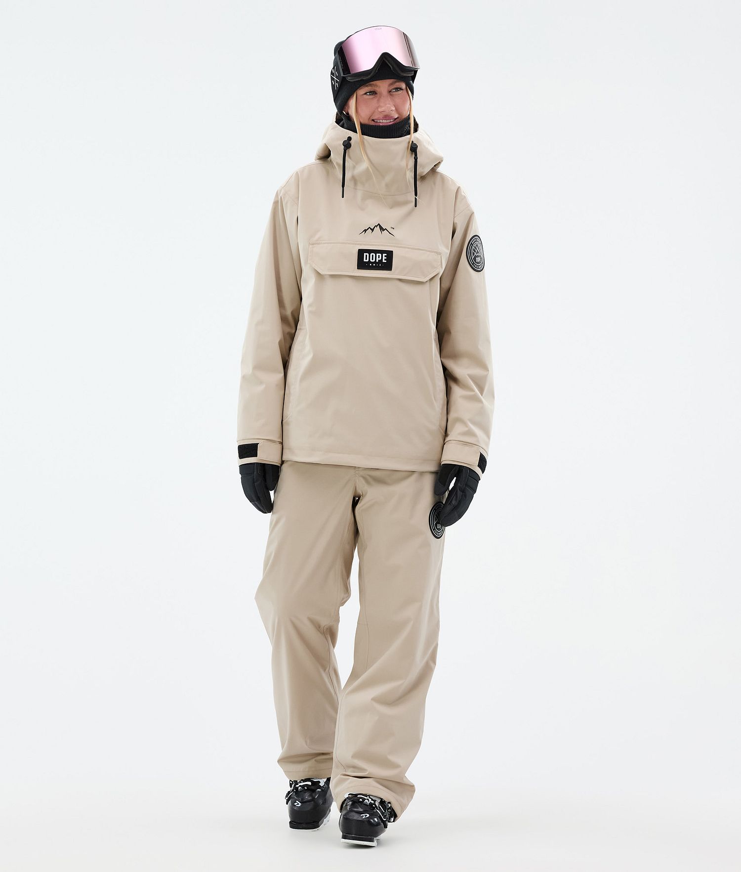 Dope Blizzard W Ski Pants Women Sand