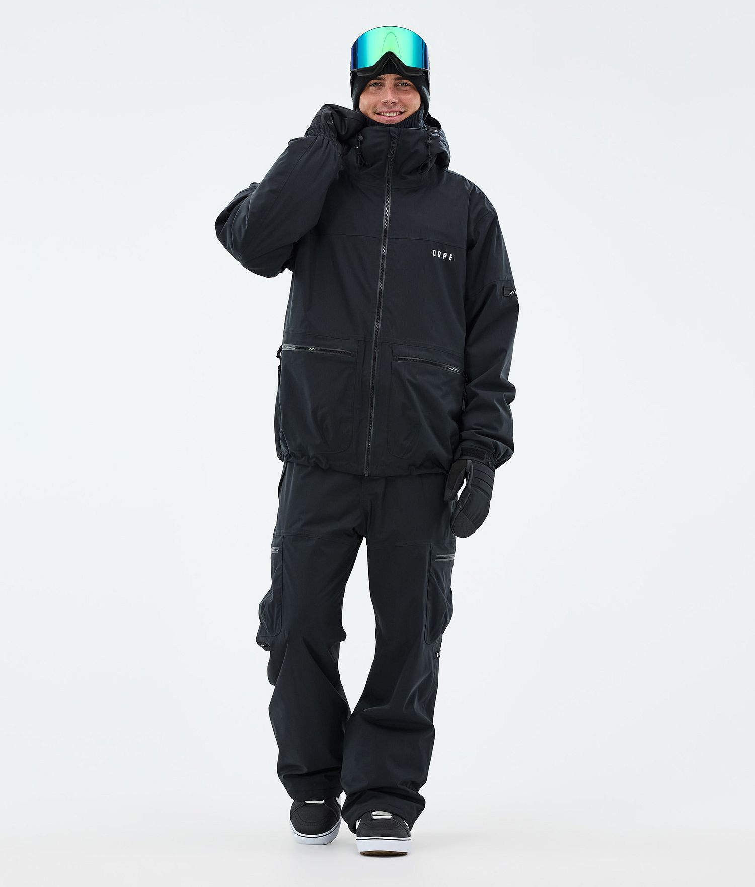 Dope Vertex Snowboard Jacket Men Black