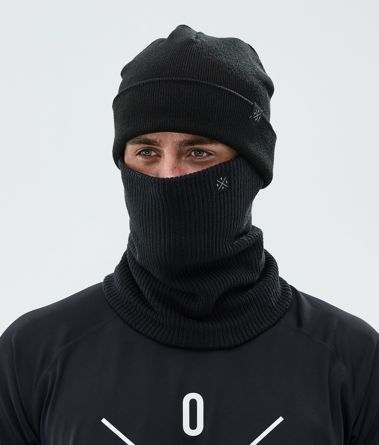 Dope 2X-Up Knitted Facemask Black