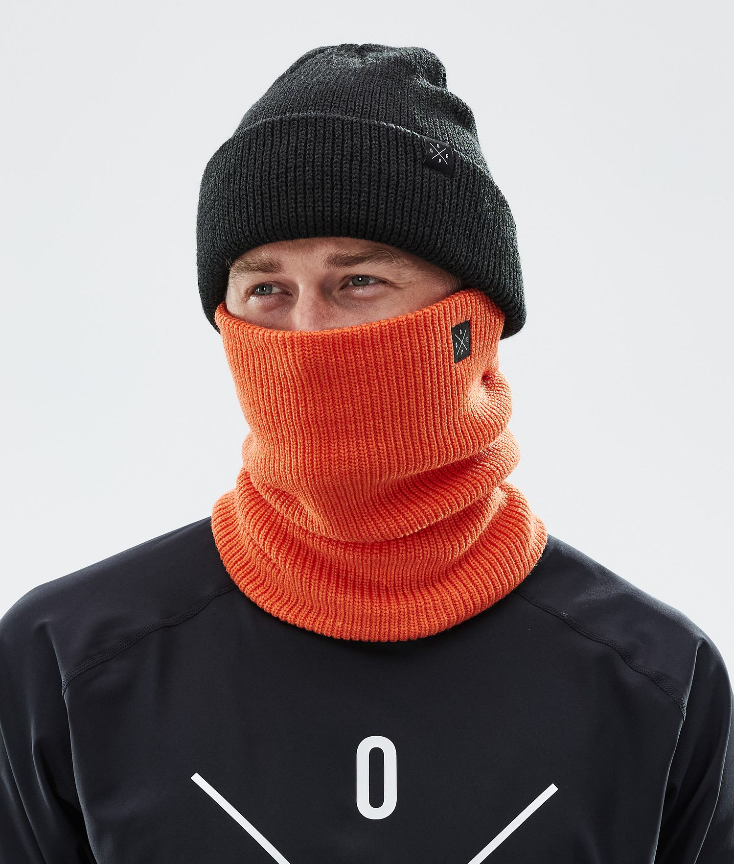 Dope 2X-UP Knitted 22 Facemask Orange