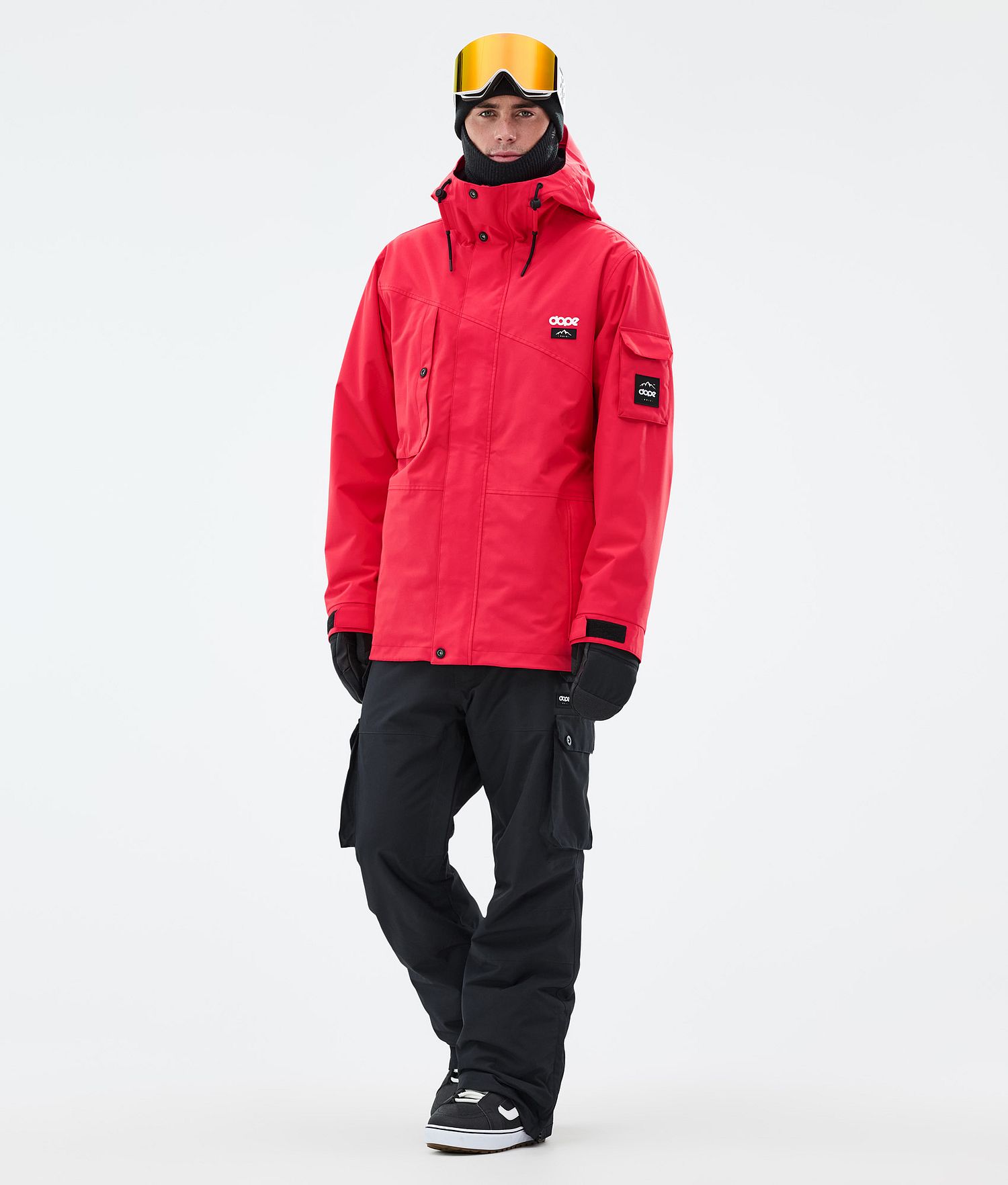 Dope Adept Snowboard Jacket Men Red