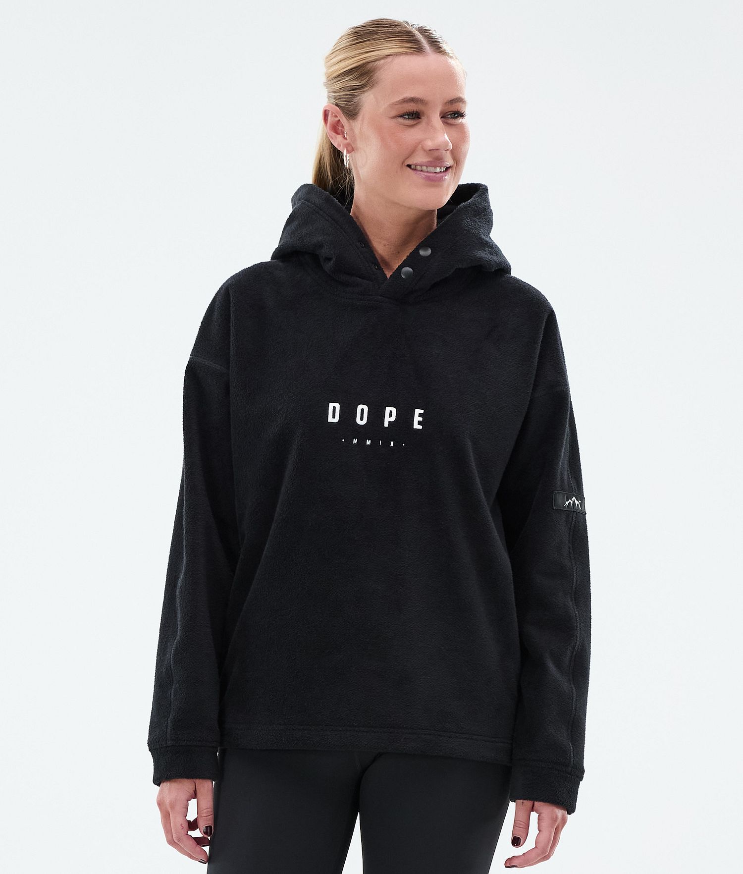Dope Sublime W Fleece Hoodie Women Black Dope Sublime W Fleece Hoodie Women Black