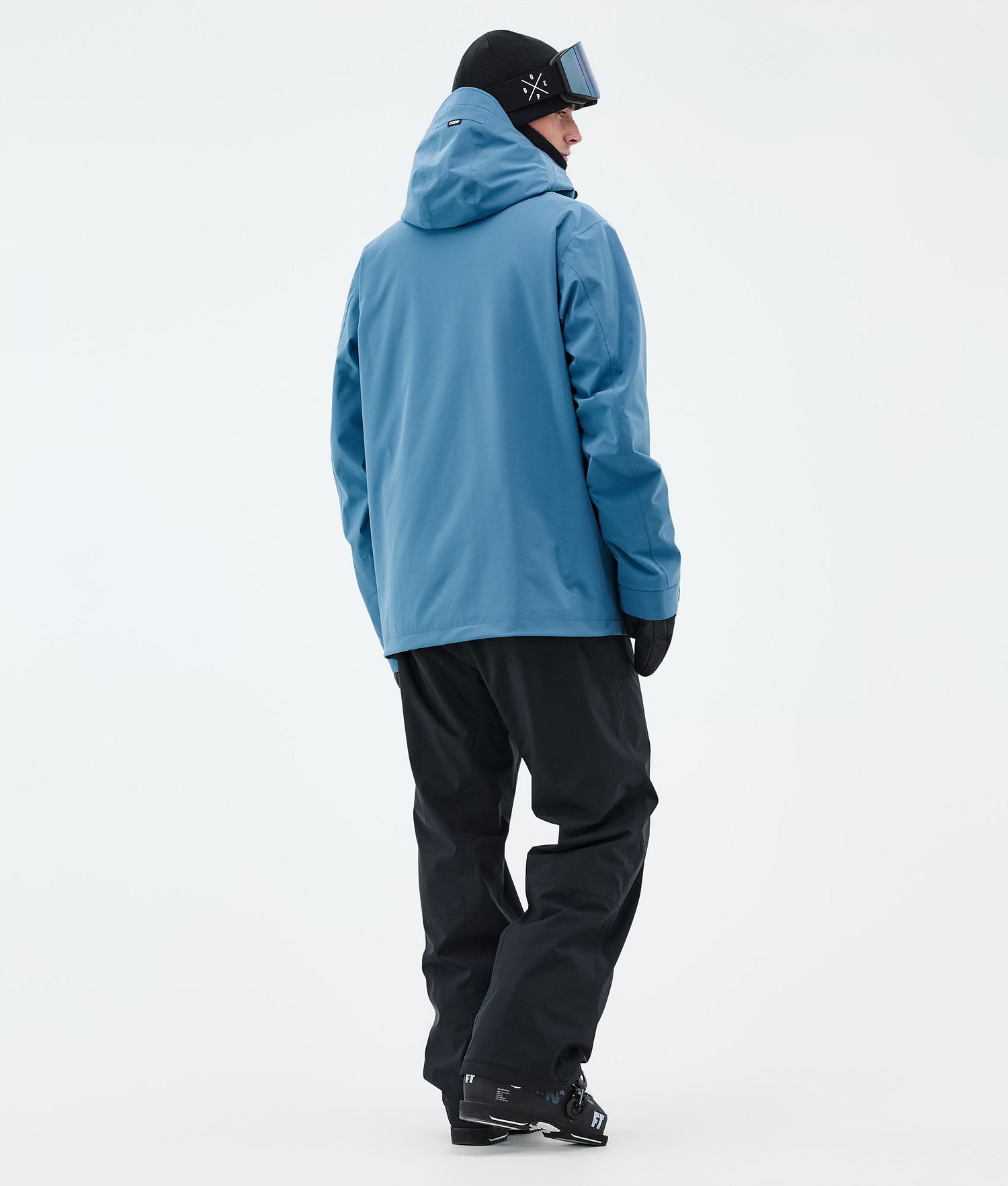Dope Blizzard Ski Outfit Men Blue Steel/Black