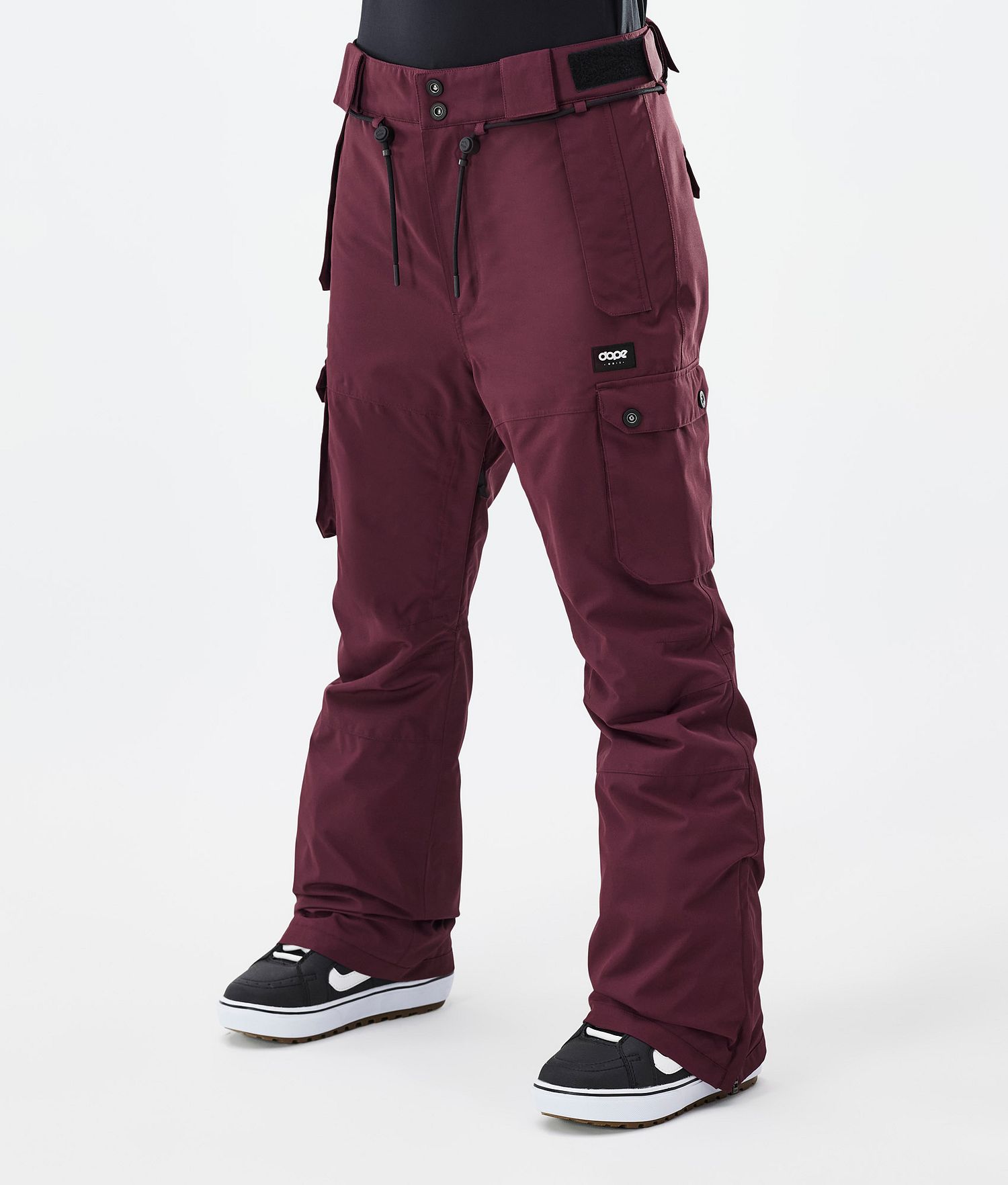 Dope Iconic W Snowboard Pants Women Don Burgundy Dope Iconic W Snowboard Pants Women Don Burgundy