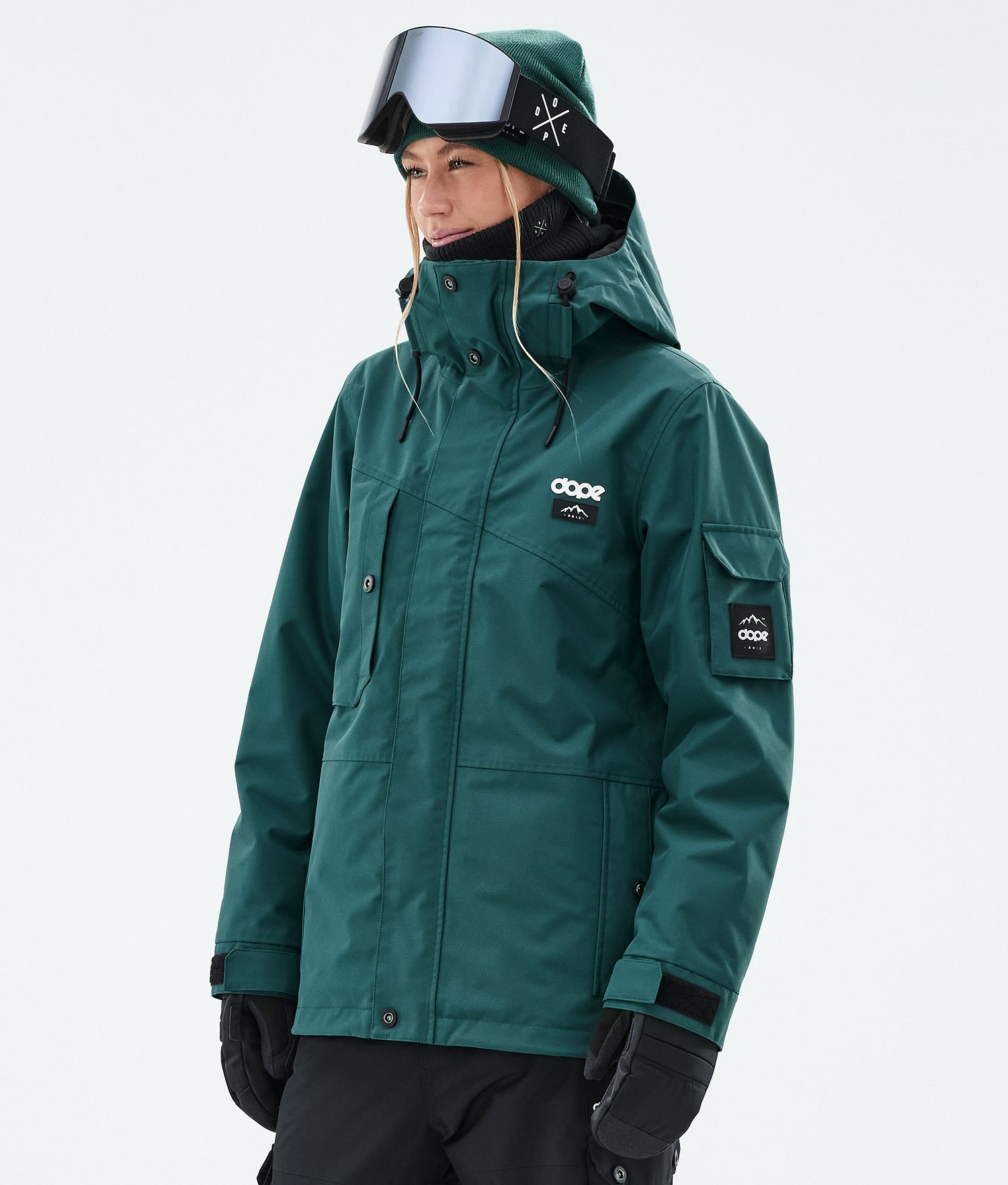 Dope Adept W Ski Jacket Women Bottle Green