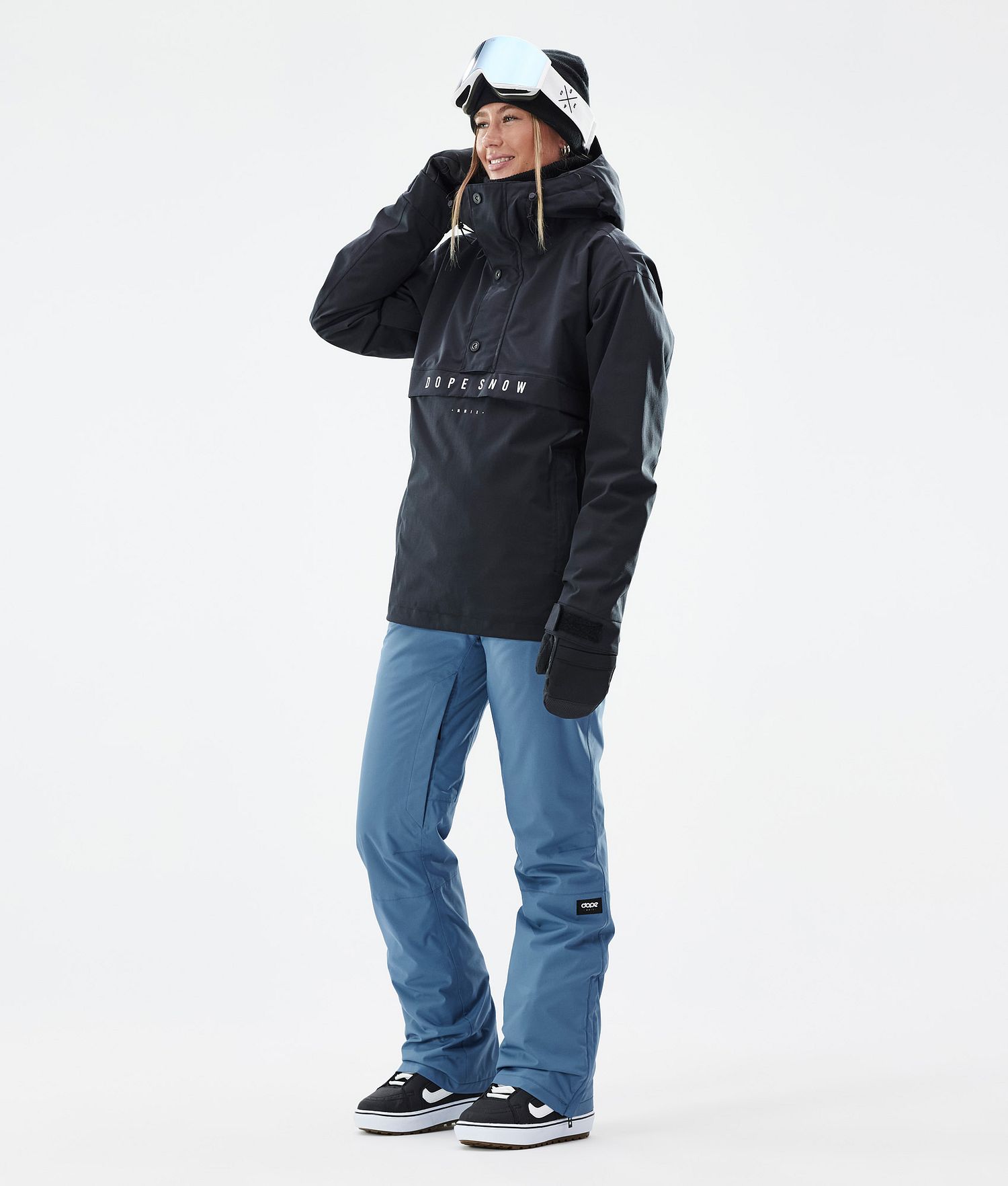 Dope Con W Snowboard Pants Women Blue Steel