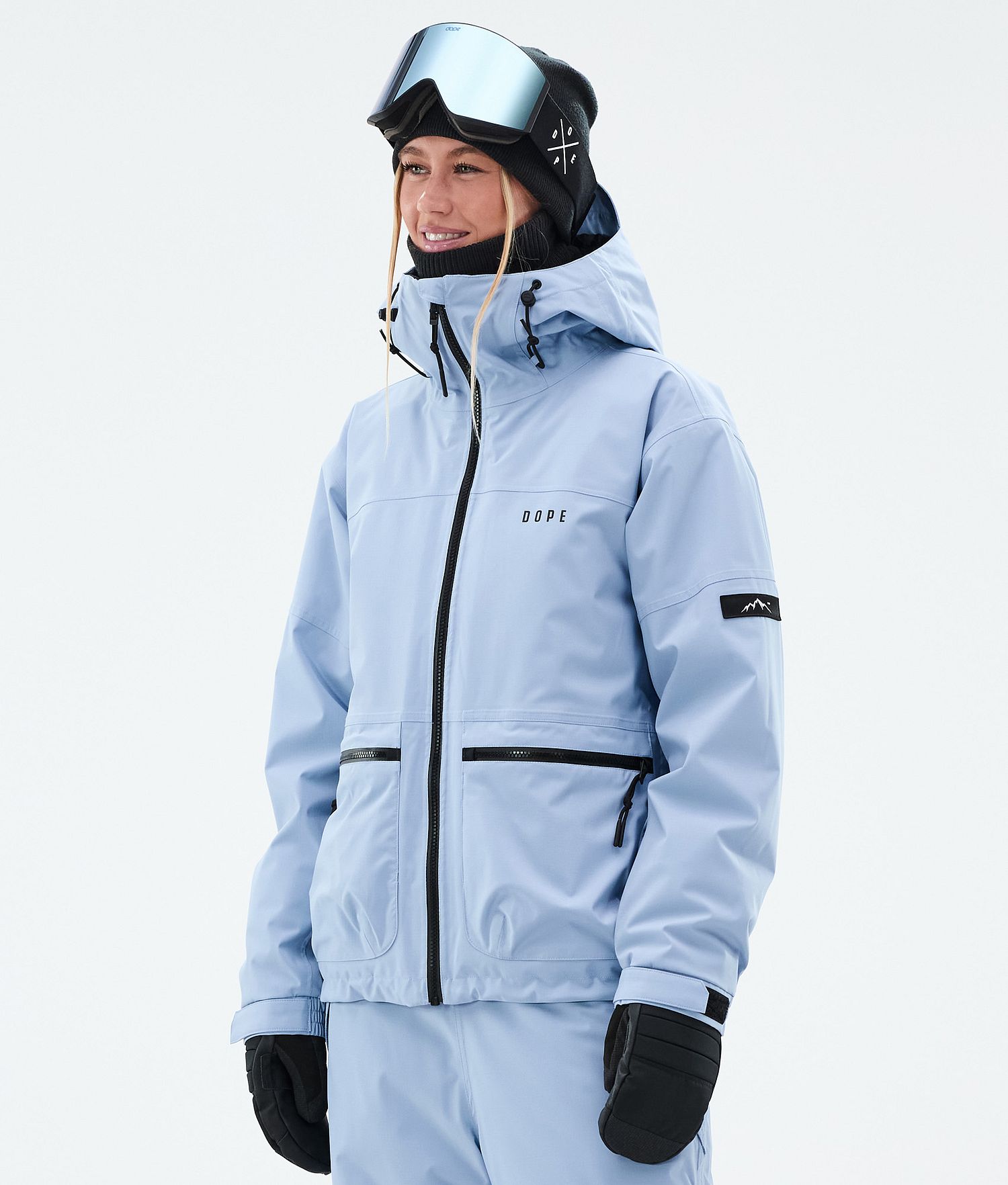 Dope Vertex W Snowboard Jacket Women Light Blue Dope Vertex W Snowboard Jacket Women Light Blue