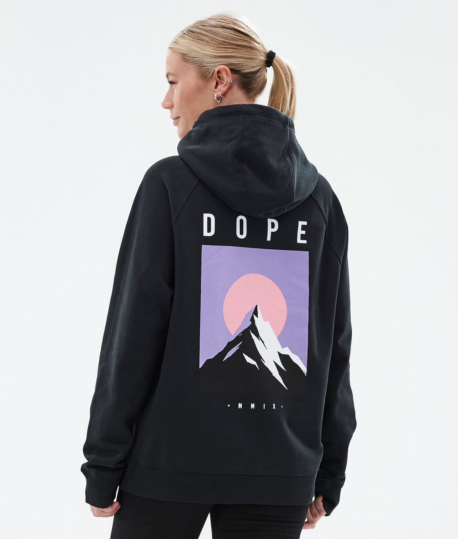 Dope Common W Hoodie Women Aphex Black