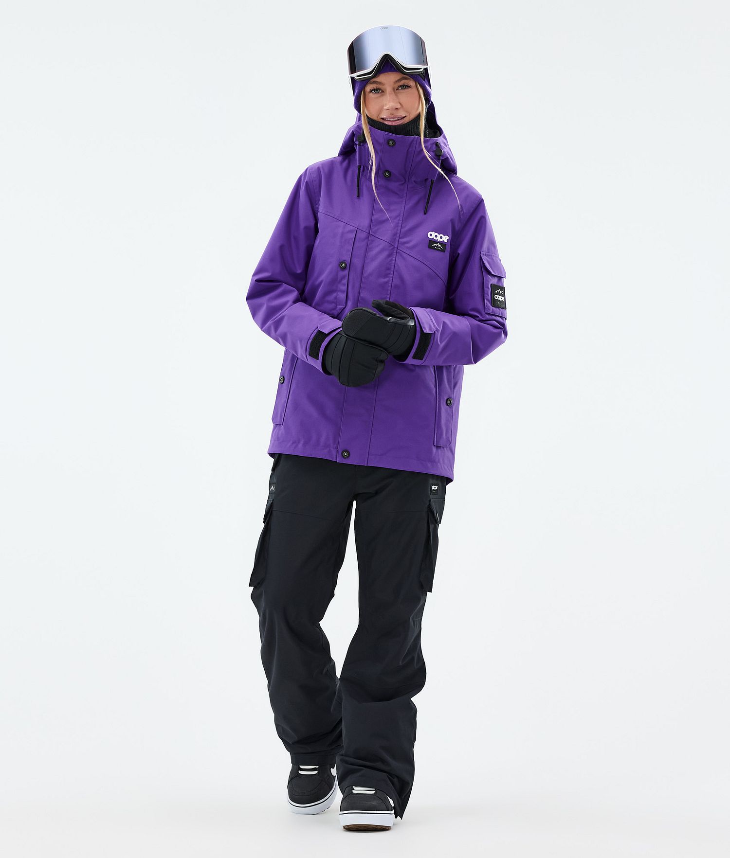 Dope Adept W Snowboard Jacket Women Vivid Purple