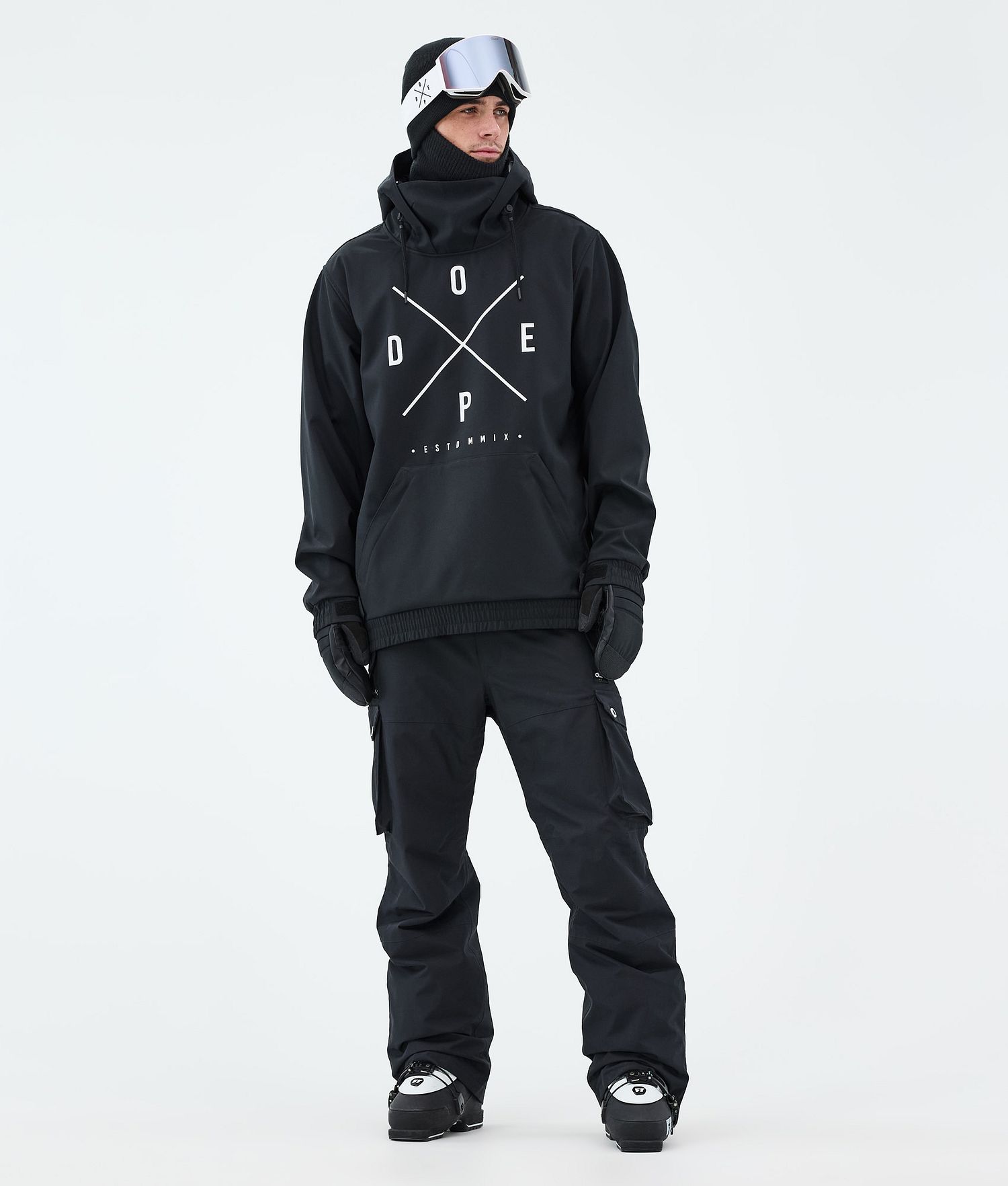 Dope Yeti Ski Jacket Men 2X-Up Black