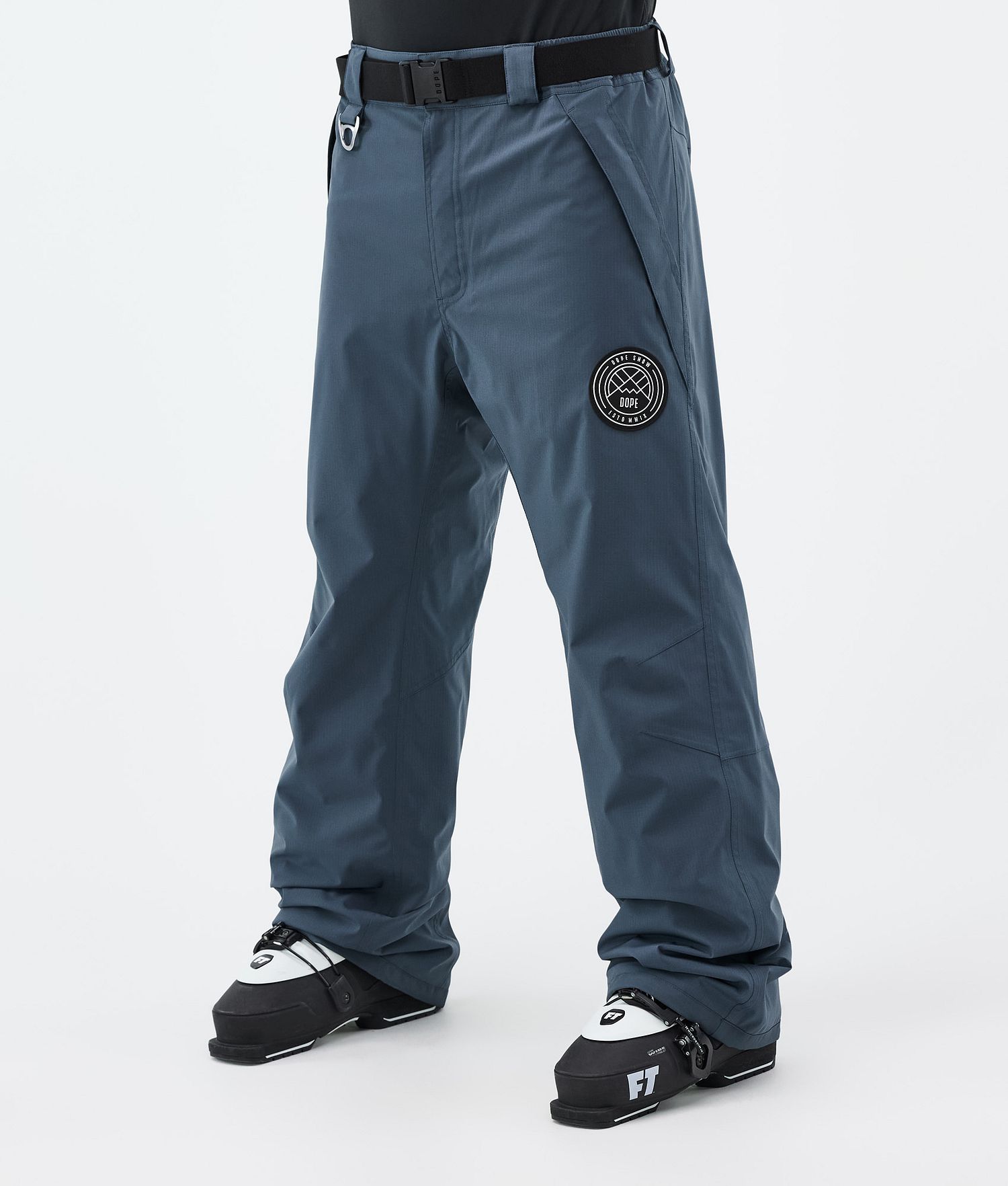 Dope Blizzard Ski Pants Men Metal Blue