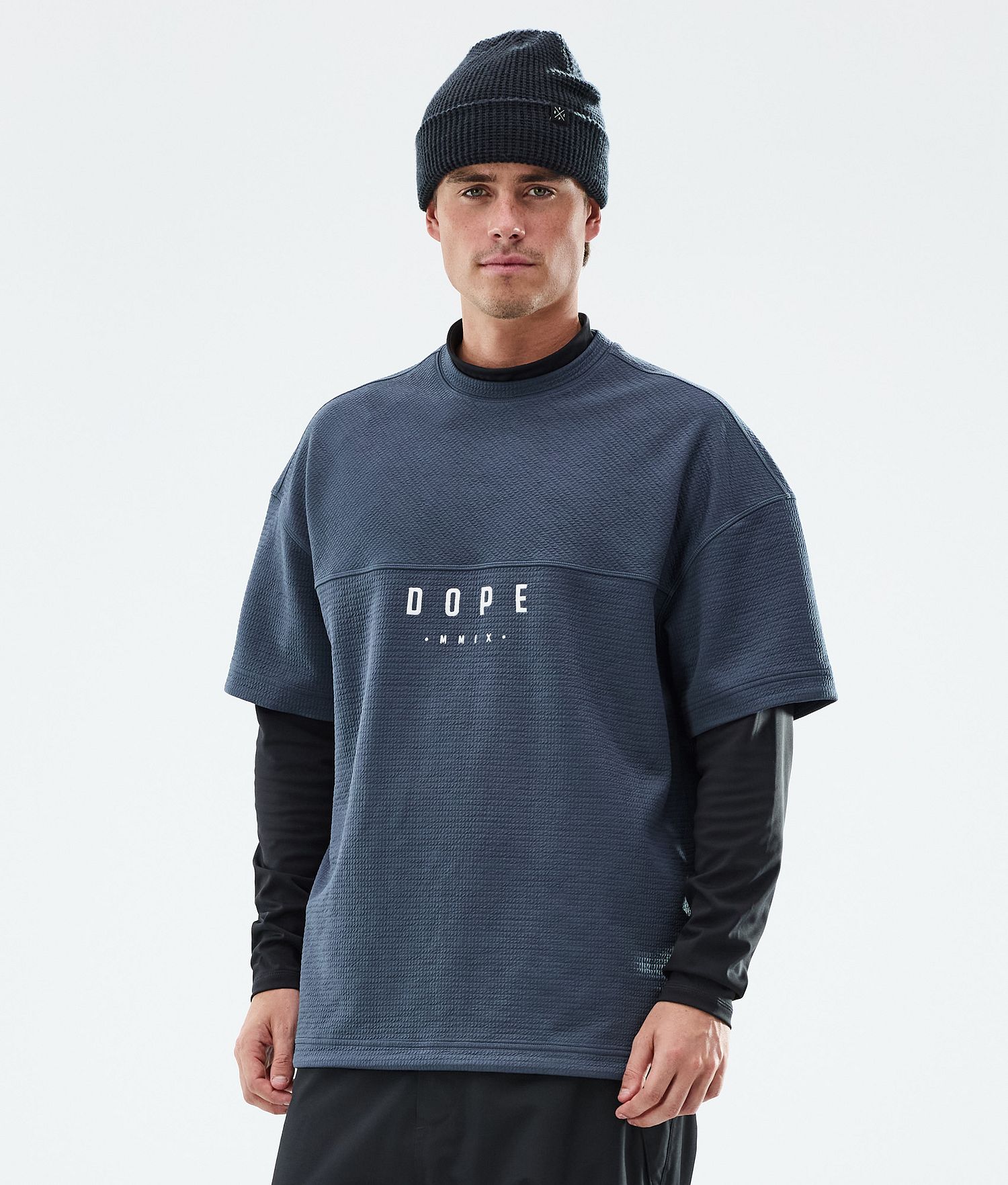Dope Forge Midlayer T-shirt Men Metal Blue Dope Forge Midlayer T-shirt Men Metal Blue