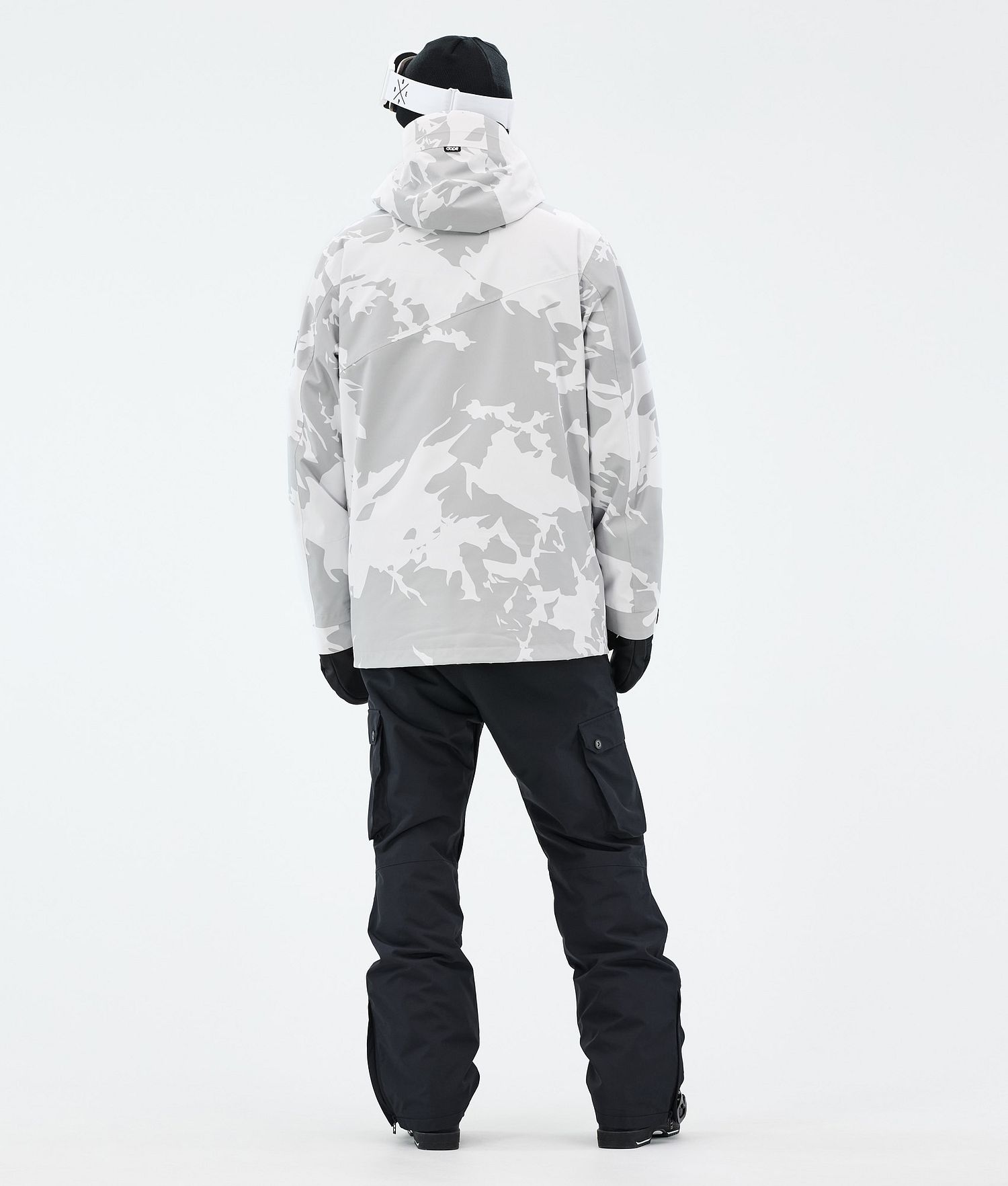 Dope Adept Ski Jacket Men Grey Camo