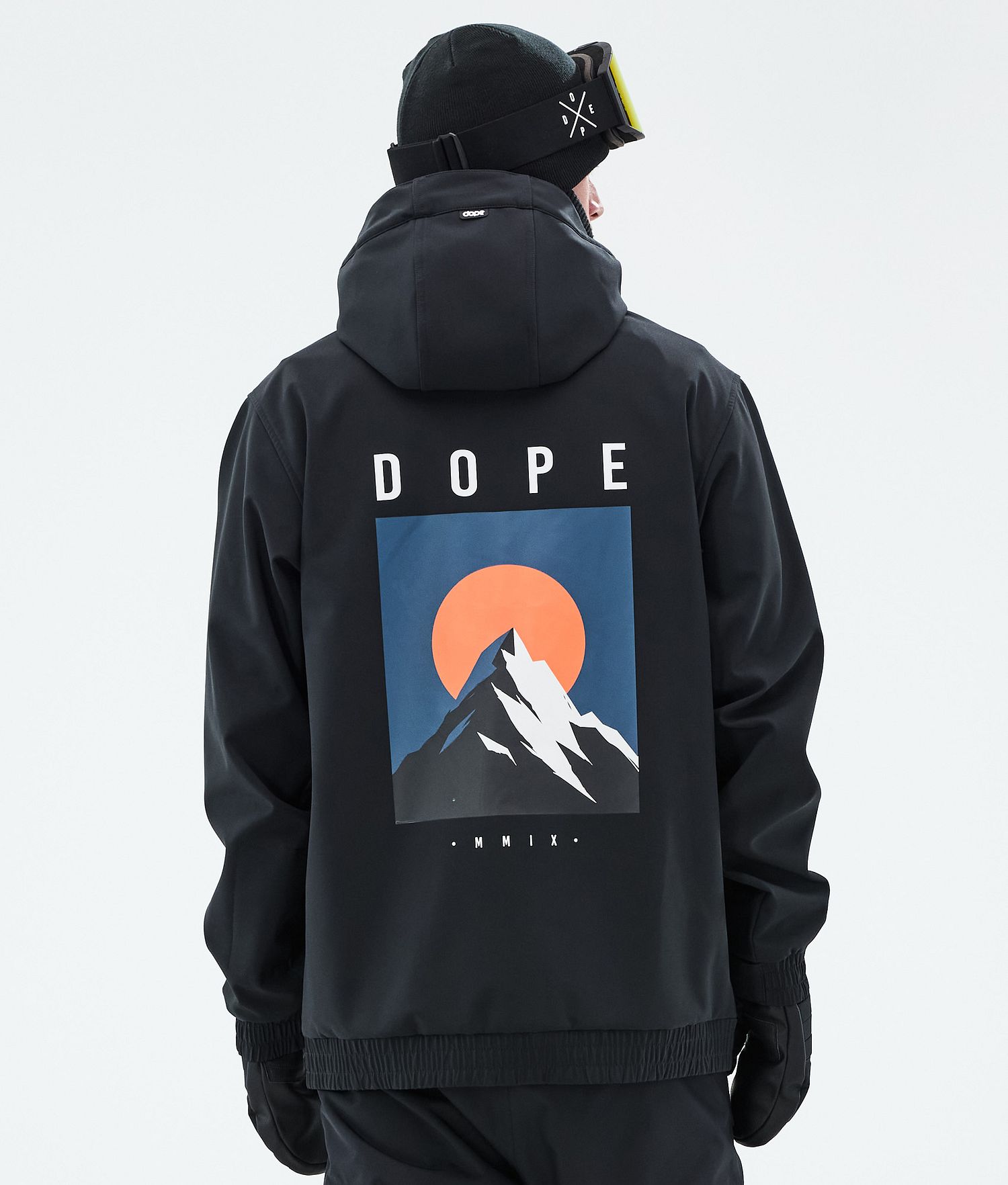 Dope Yeti Snowboard Jacket Men Aphex Black Dope Yeti Snowboard Jacket Men Aphex Black