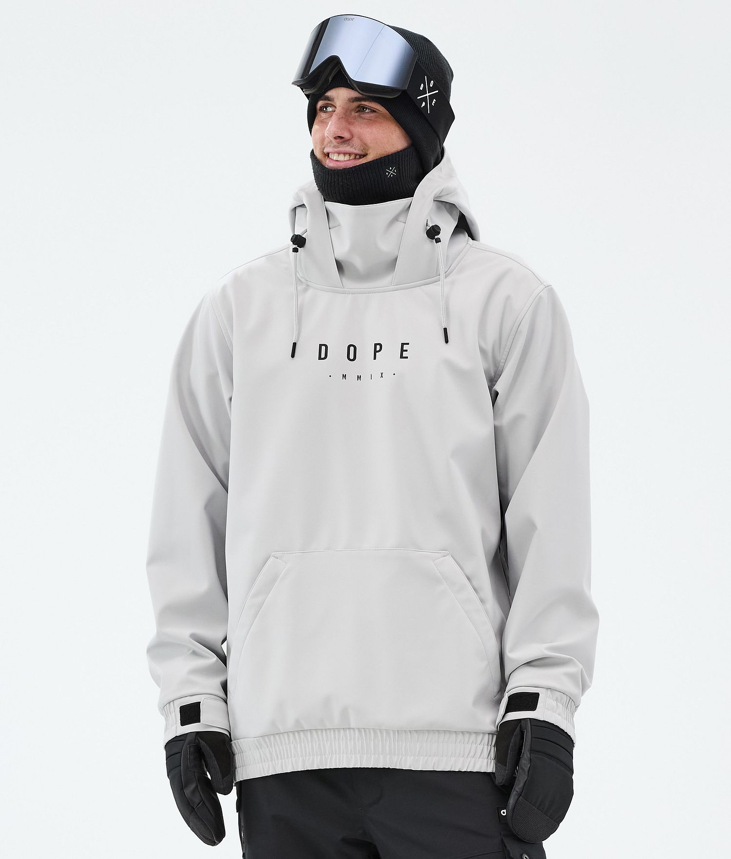 Dope Yeti Ski Jacket Men Aphex Light Grey