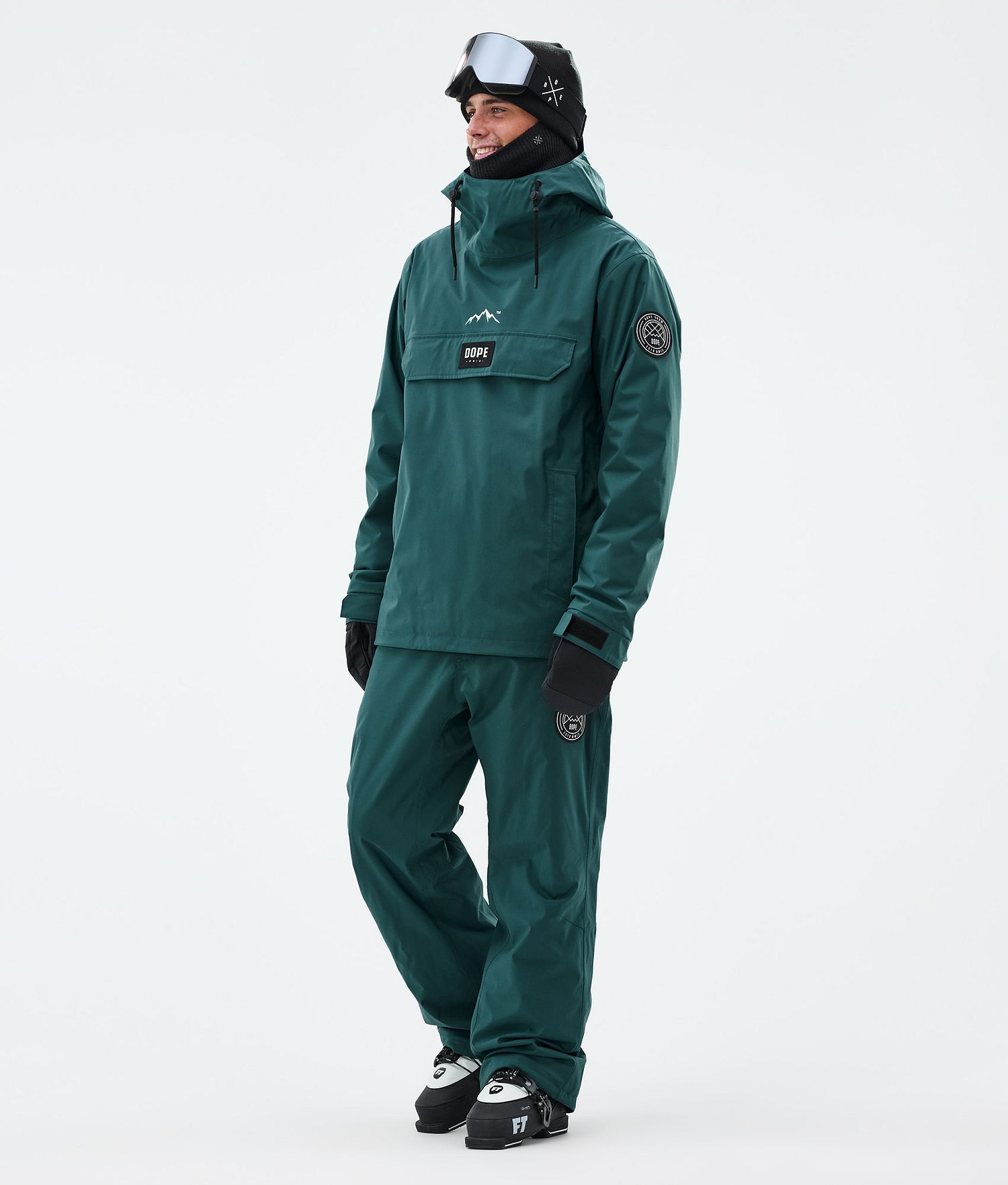 Dope Blizzard Ski Pants Men Bottle Green