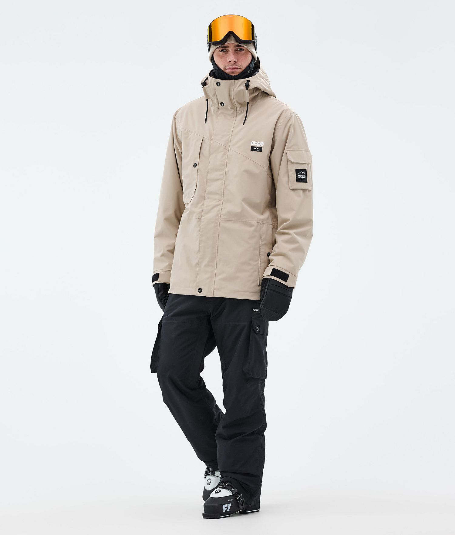 Dope Adept Ski Jacket Men Sand