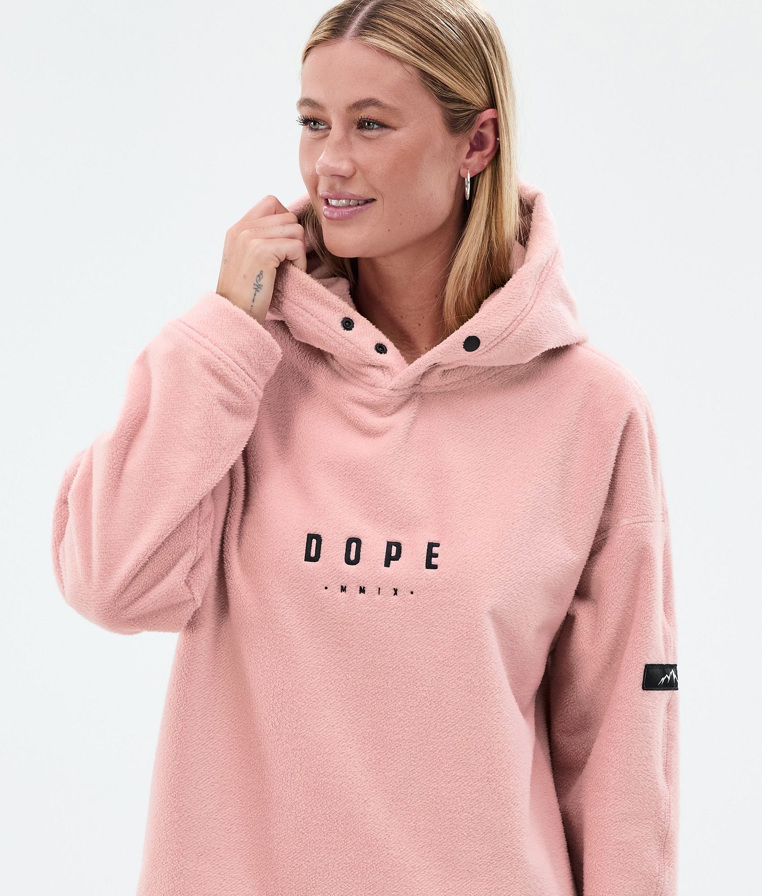 Dope Sublime W Fleece Hoodie Women Soft Pink