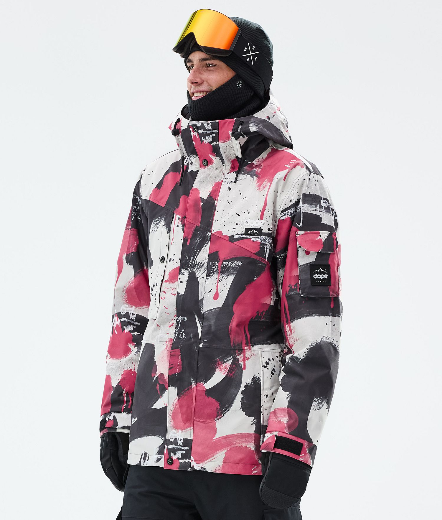 Dope Adept Ski Jacket Men Doodle