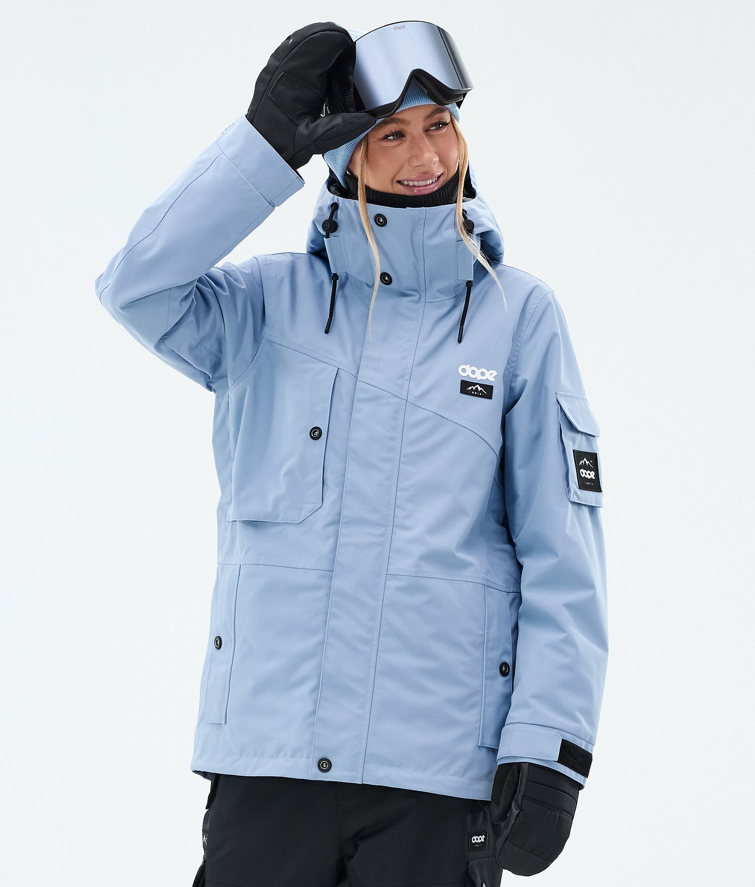Dope Adept W Ski Jacket Women Light Blue