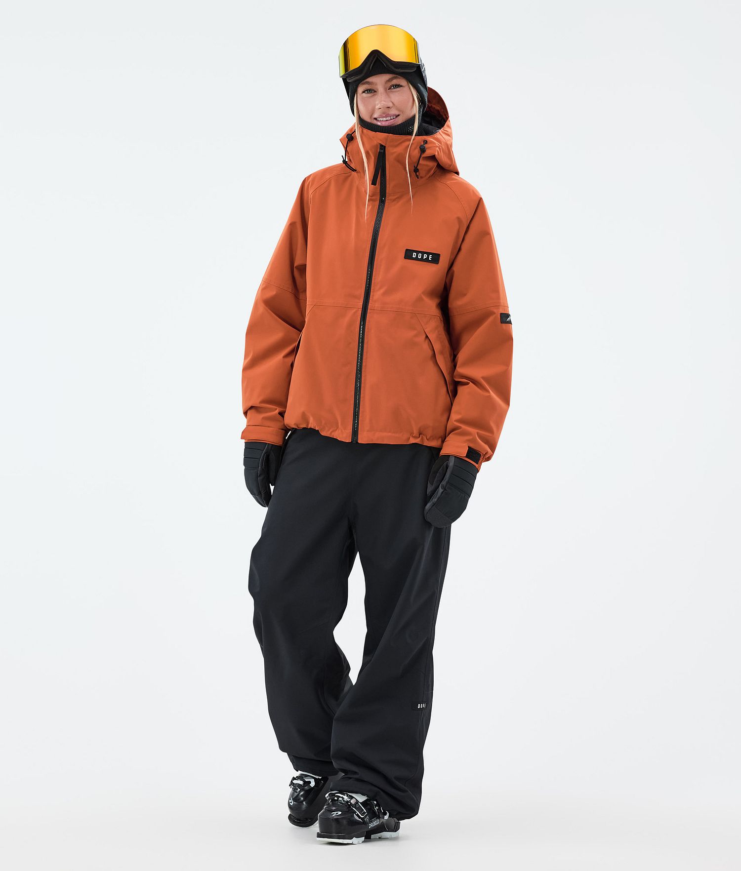 Dope Spartan W Ski Jacket Women Burned Orange