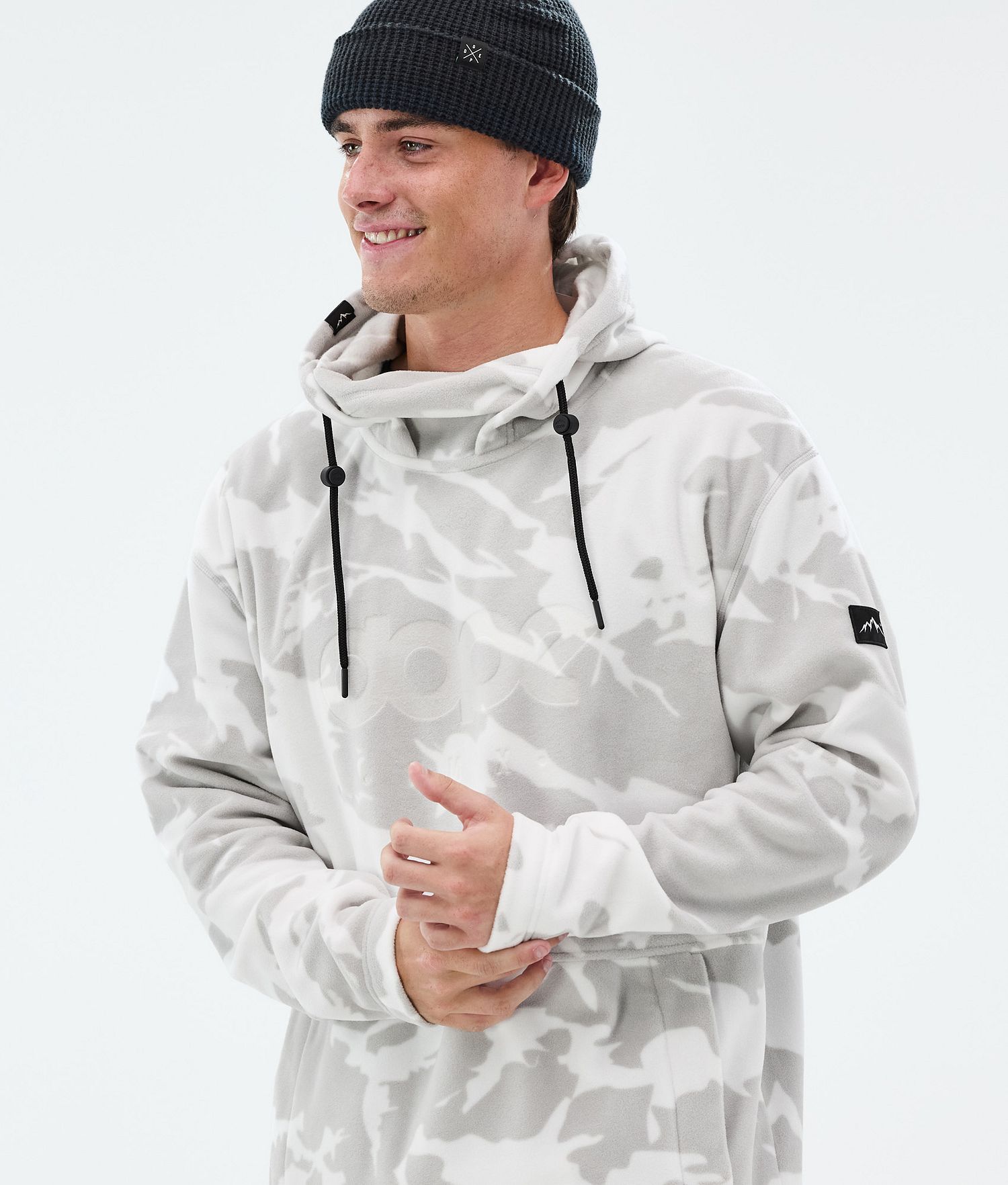 Dope Cozy II Fleece Hoodie Men Grey Camo