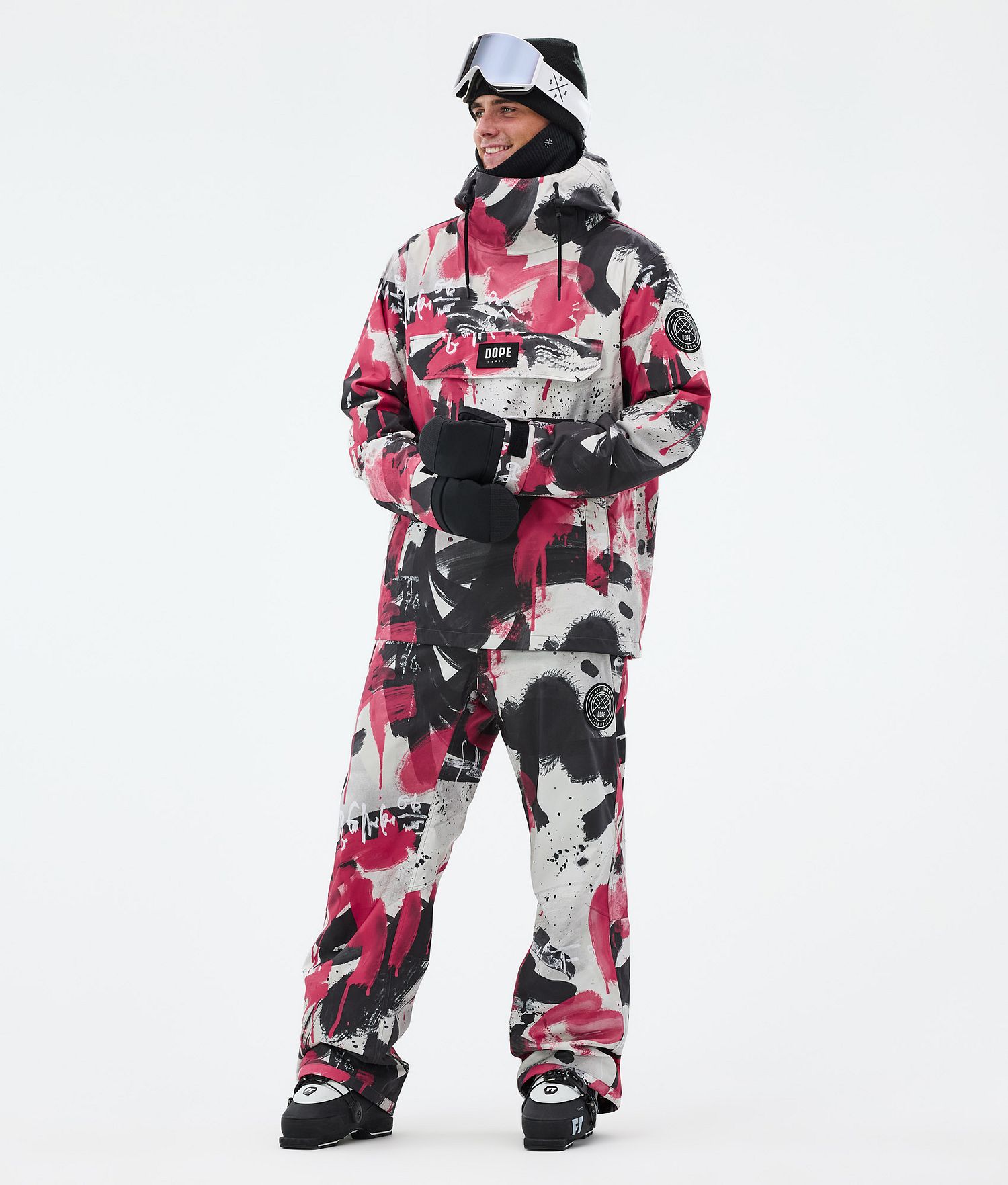 Dope Blizzard Ski Pants Men Doodle